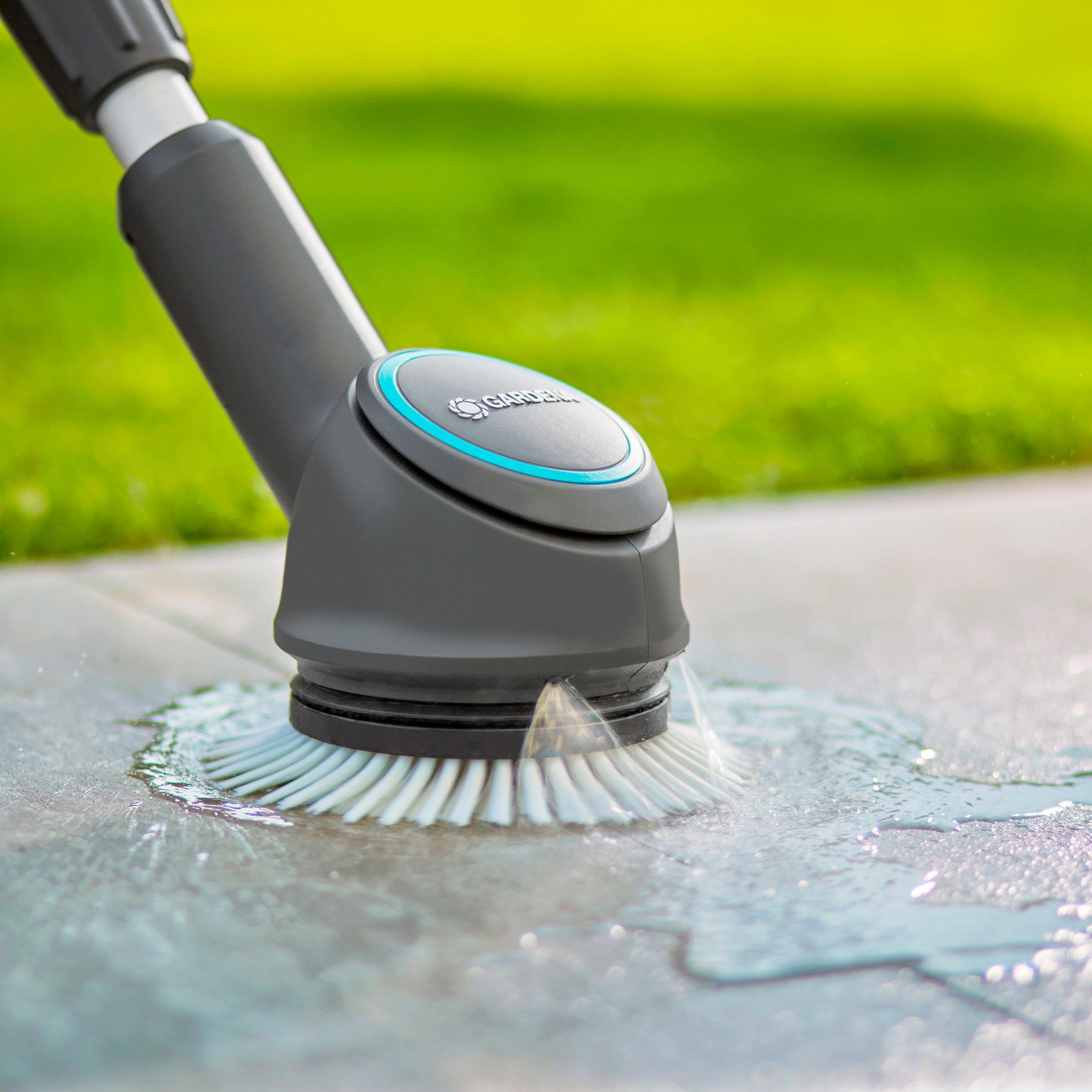 GARDENA Handkehrmaschine GARDENA Tellerbürsten-Aufsatz, für