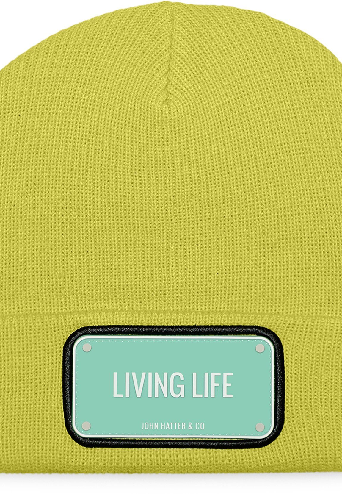 Grün LIVING & Co Beanie Rubber Green Hatter Hatter Co. LIFE John & Beanie John