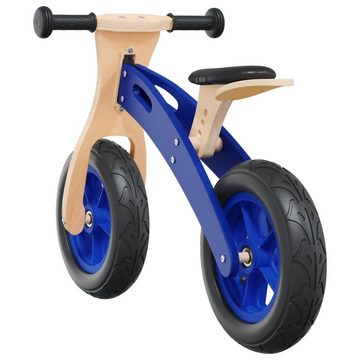 vidaXL Tretfahrzeug Laufrad für Kinder mit Luftreifen Blau