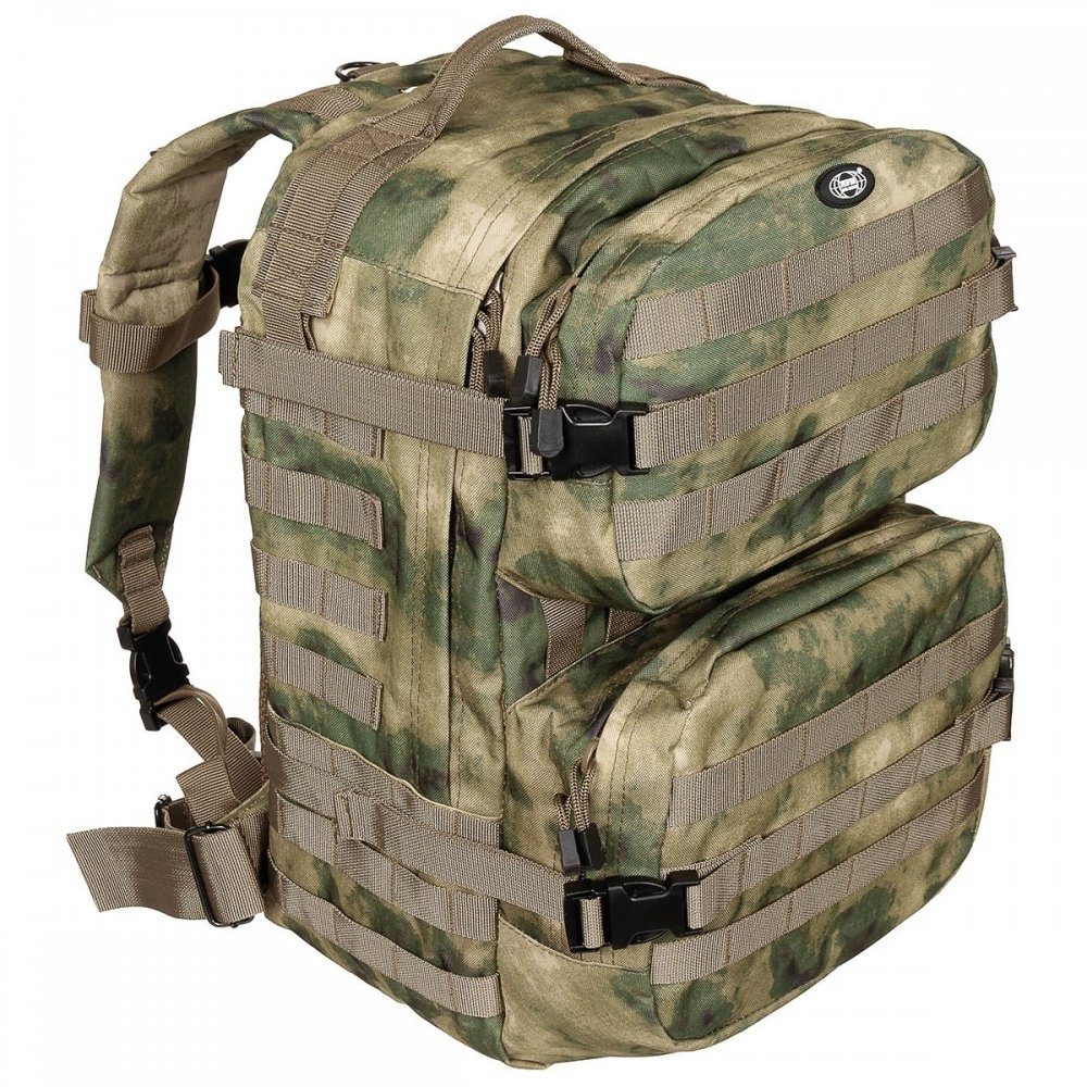 Rucksack, FG Assault HDT-camo Rucksack (Packung) US II, MFHHighDefence