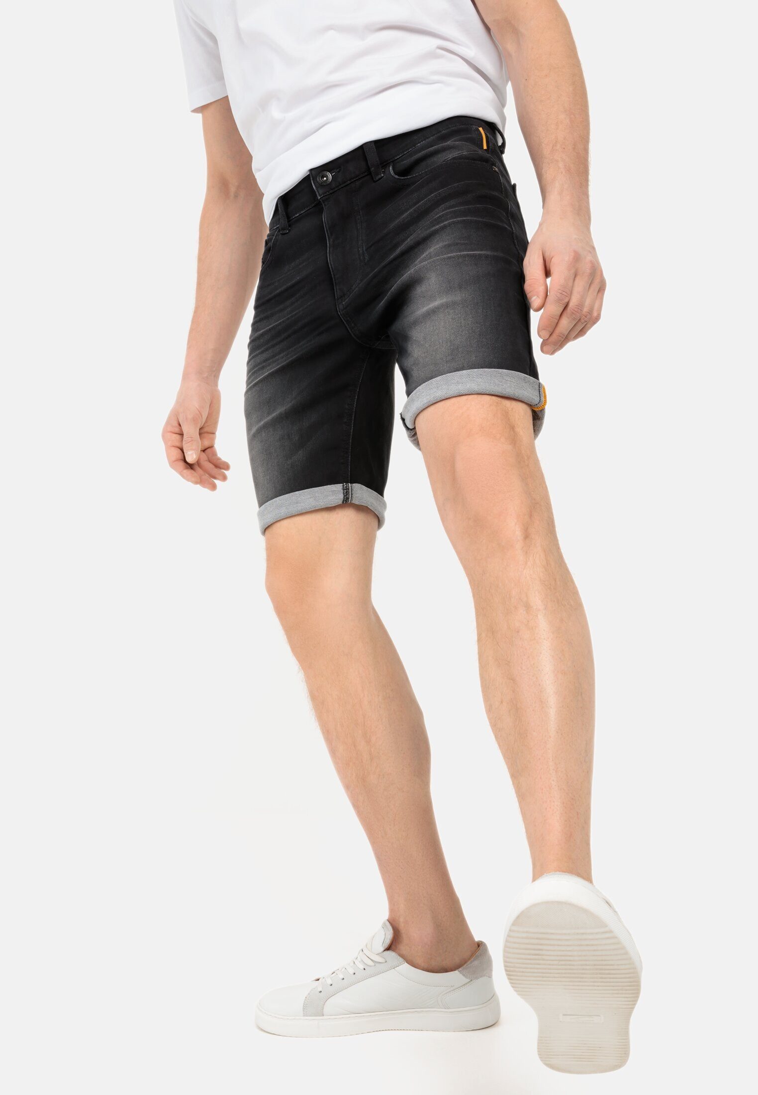 camel active Shorts fleXXXactive® Sweat Denim Shorts Slim Fit