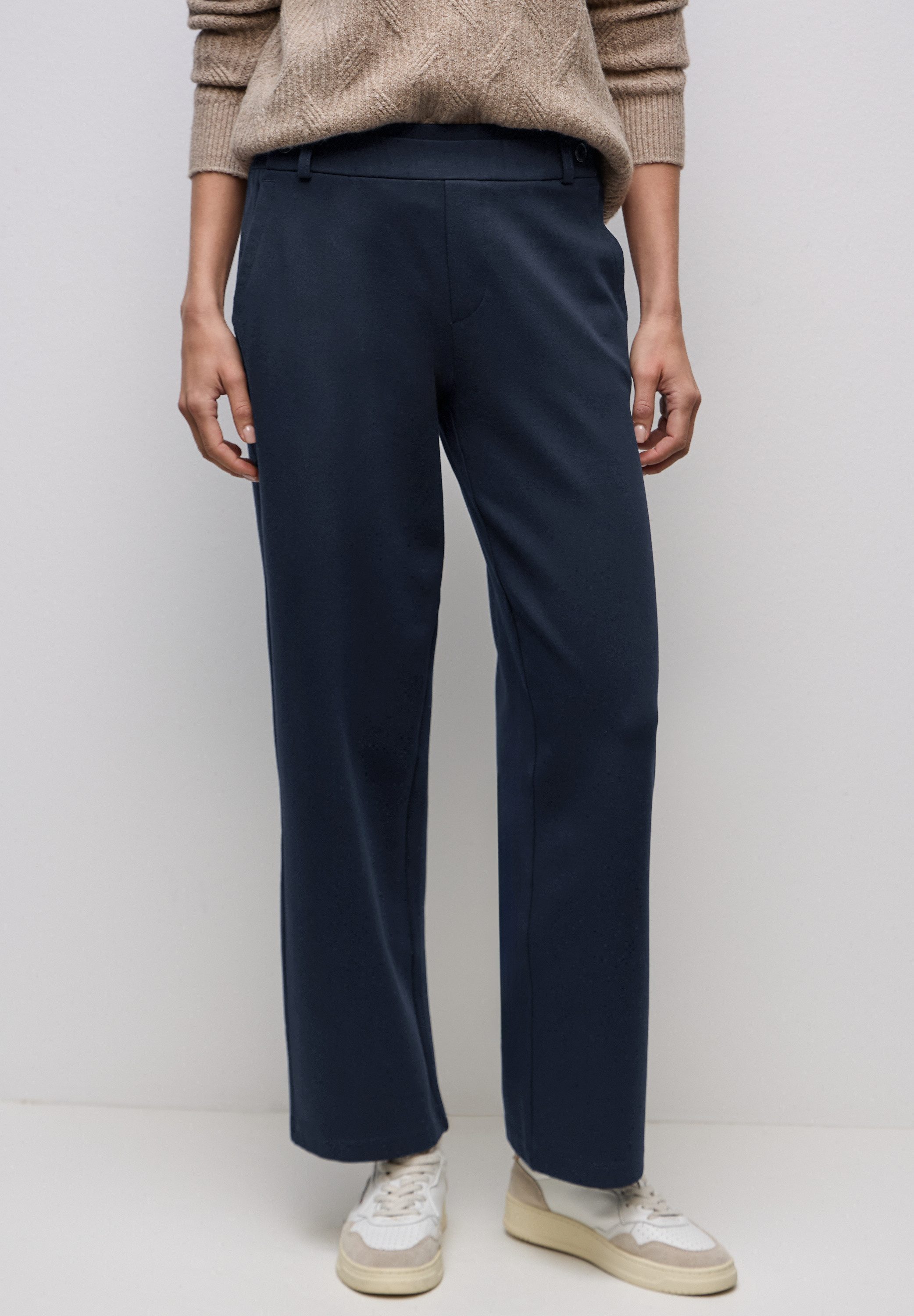 STREET ONE Stoffhose High Waist günstig online kaufen