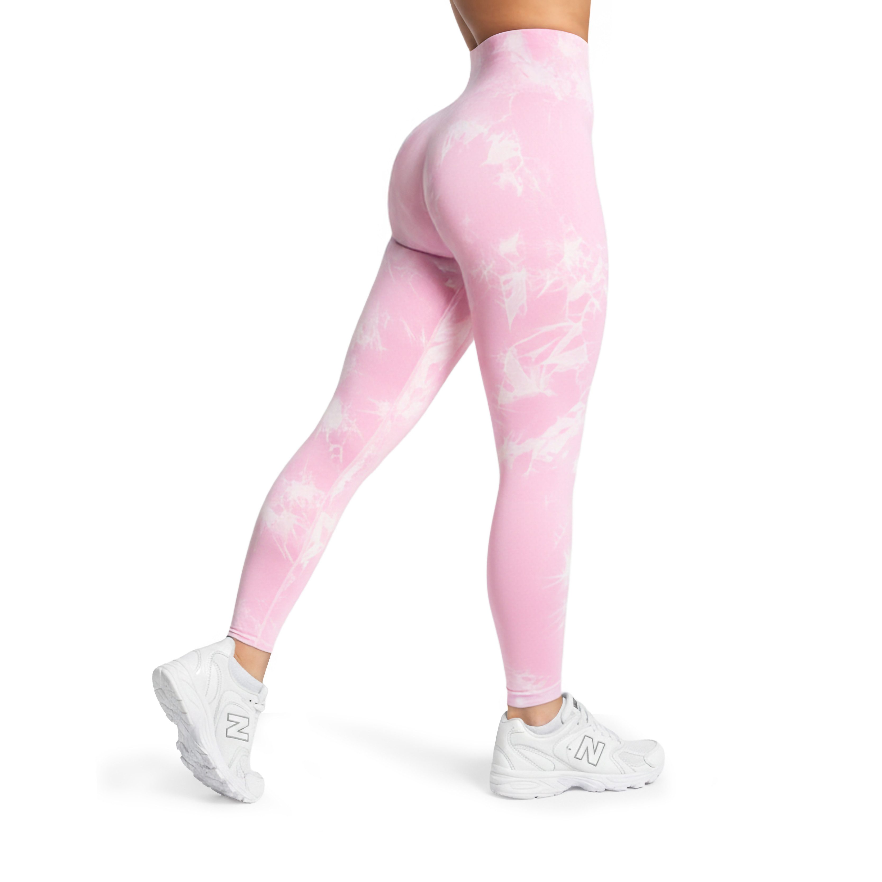 Smilodox Leggings Becci, Seamless High Waist Scrunch Sporthose, Batik-Effek günstig online kaufen