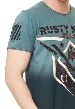Rusty Neal T-Shirt mit modernem Print