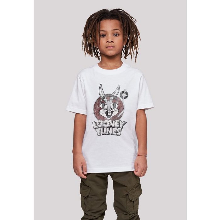 F4NT4STIC T-Shirt T-Shirt 'Looney Tunes Bugs Bunny' Unisex Kinder Premium Merch Jungen Mädchen Bedruckt