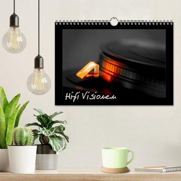 CALVENDO Wandkalender Hifi Visionen (Wandkalender 2024 DIN A4 quer), CALVENDO Monatskalender