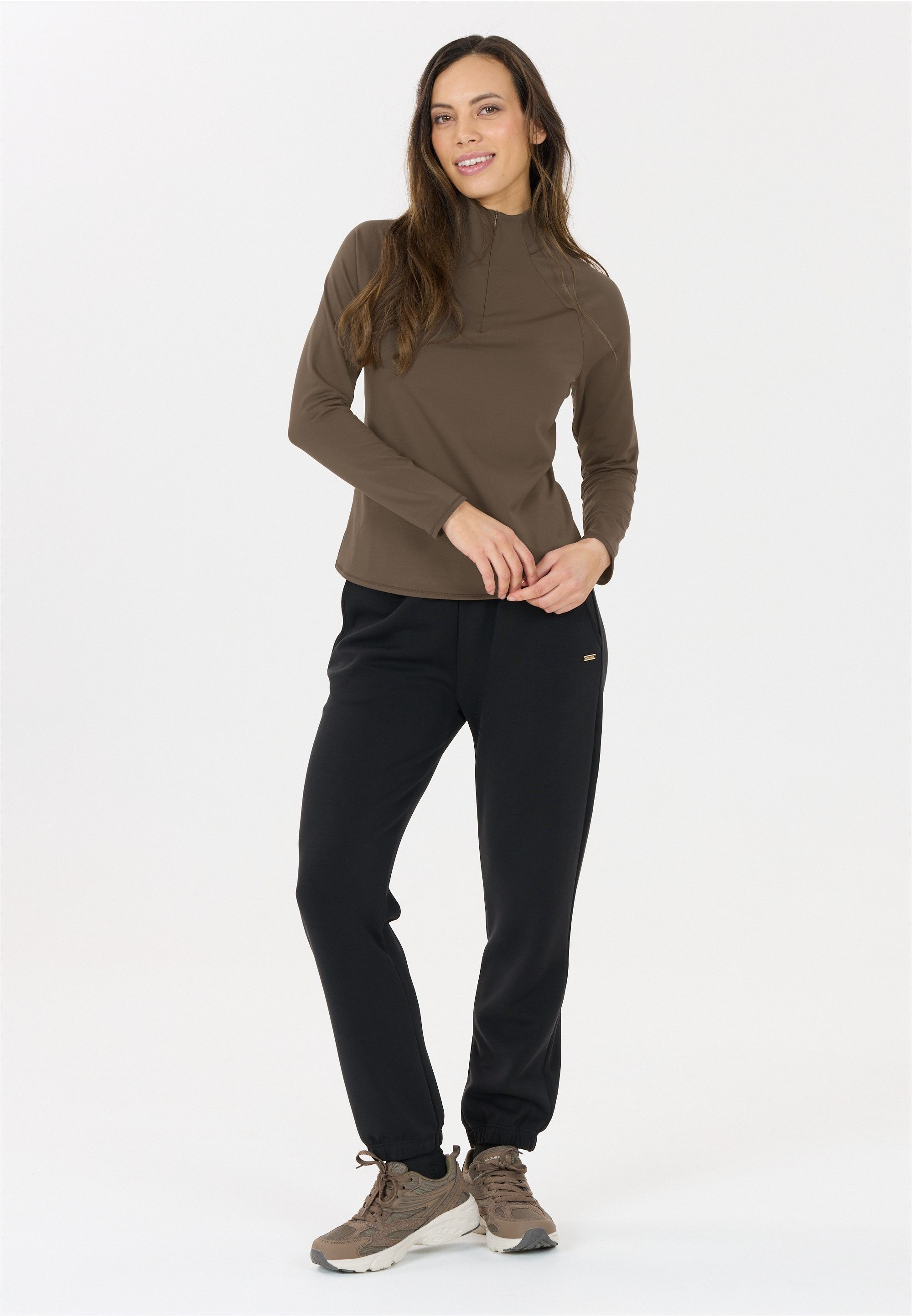 ATHLECIA Funktionsshirt Milian mit 4-Wege-Stretch für viel Bewegungsfreiheit