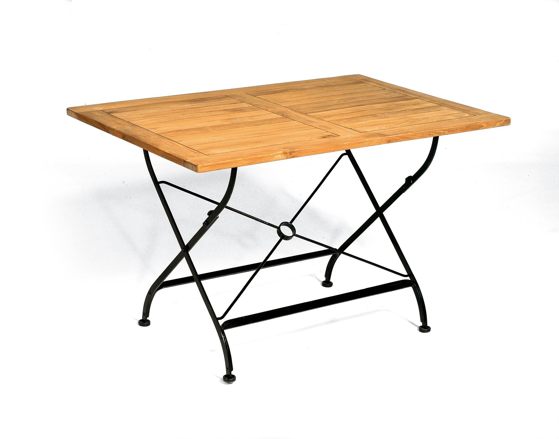 SonnenPartner Gartentisch Oxford, 120 x 80 cm, klappbar, mit Eisengestell