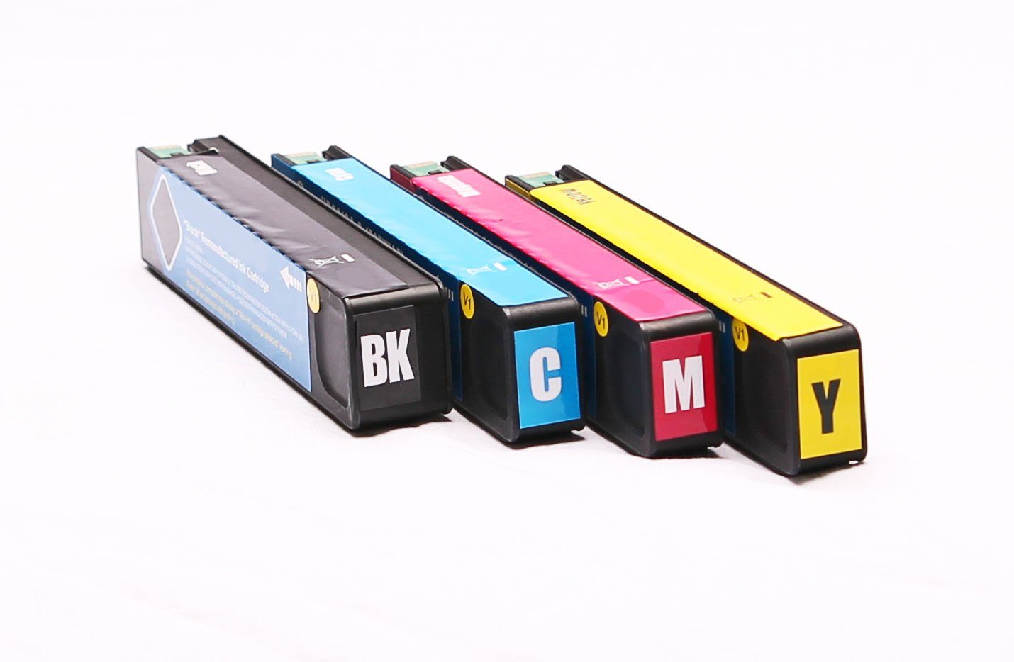 ABC Tintenpatrone (Kompatibles Set 4x Druckerpatrone für HP 973X Pagewide Pro 452)