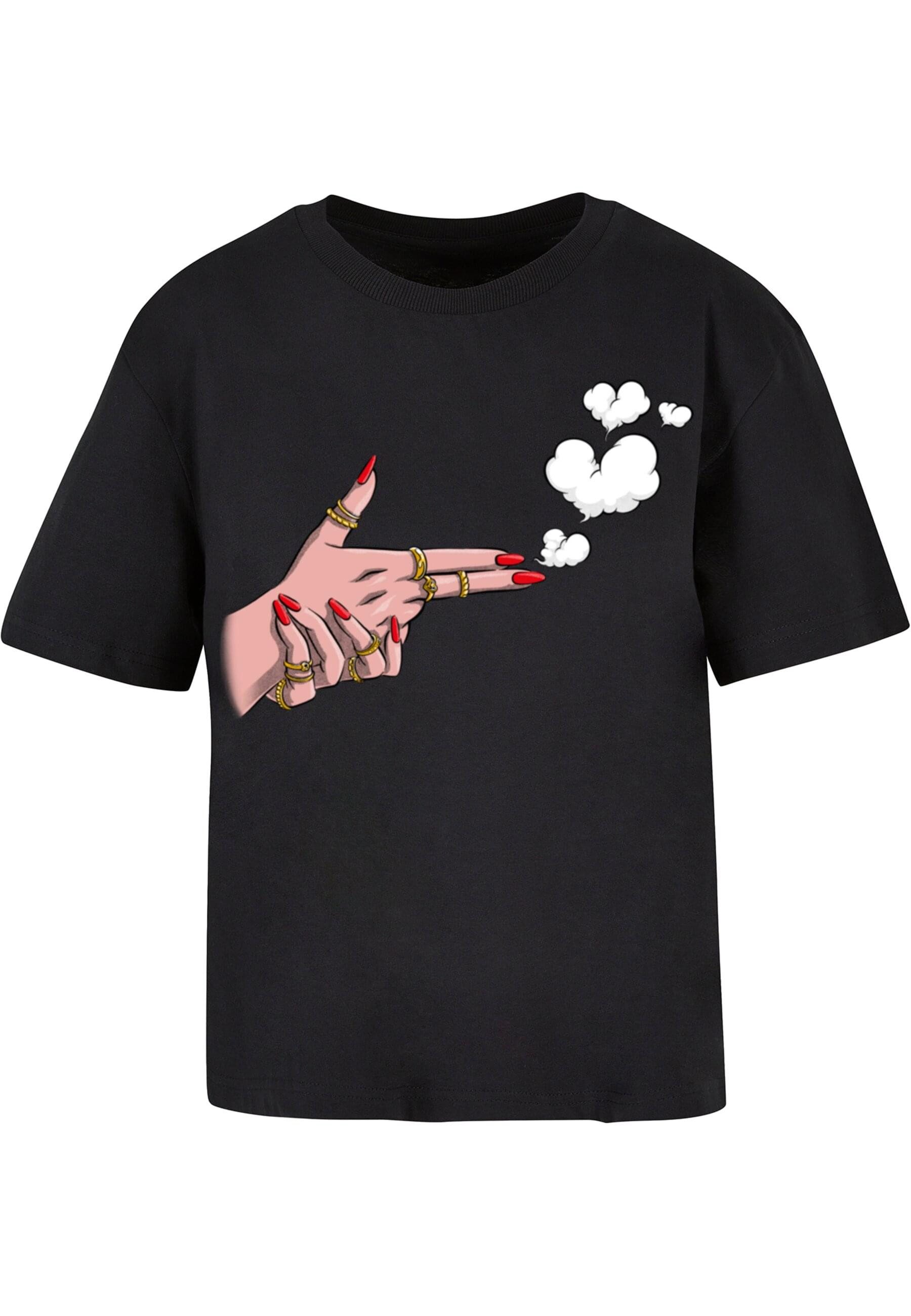 Miss Tee T-Shirt "Miss Tee Damen Cute But Psycho Tee", (1 tlg.) günstig online kaufen