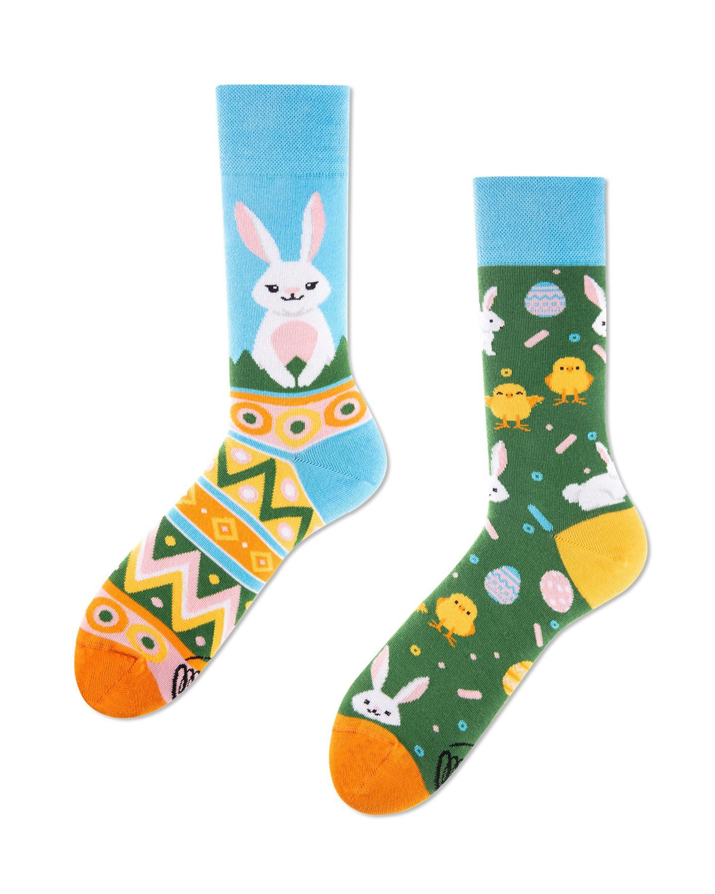 Many Mornings Freizeitsocken Bunte Носки – Mismatched und voller Persönlichkeit
