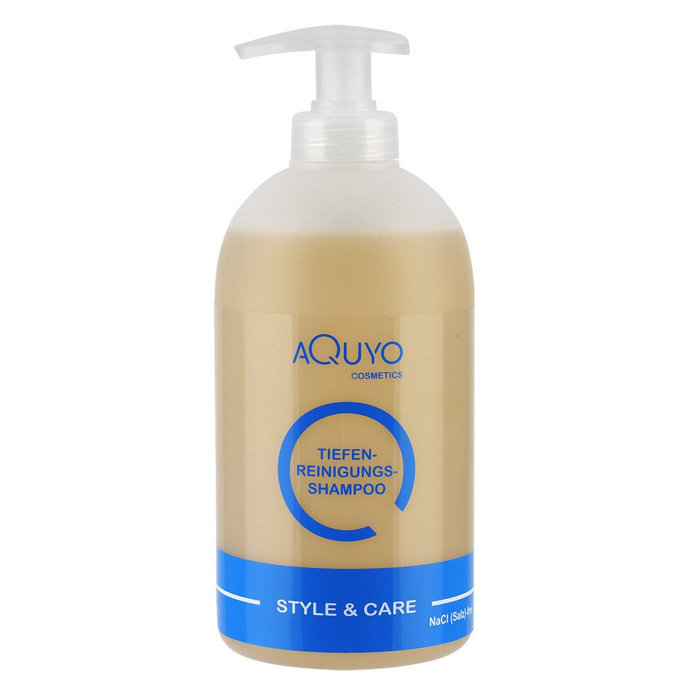 AQUYO Cosmetics Haarshampoo Tiefenreinigung Shampoo für die Haarpflege, beseitigt Klebereste