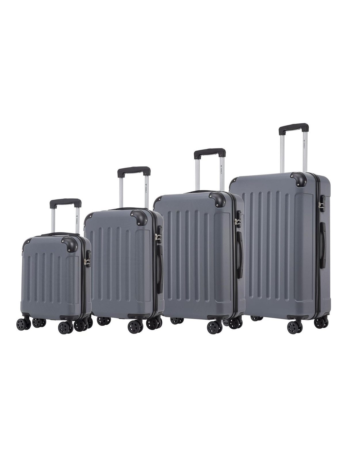 Kofferset Reisekoffer Trolley Rollkoffer Handgepäck Hartschalenkoffer Größen-Set