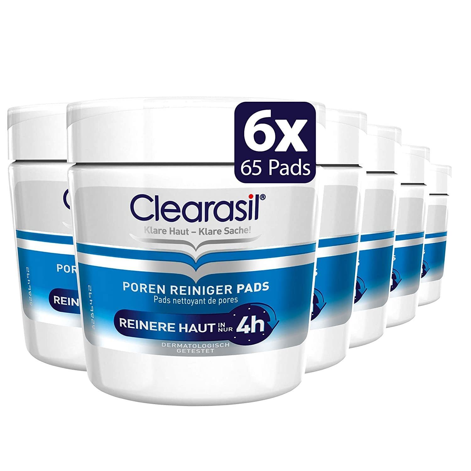 Gesichtsreinigungstücher Pads (6 x 65 St)
