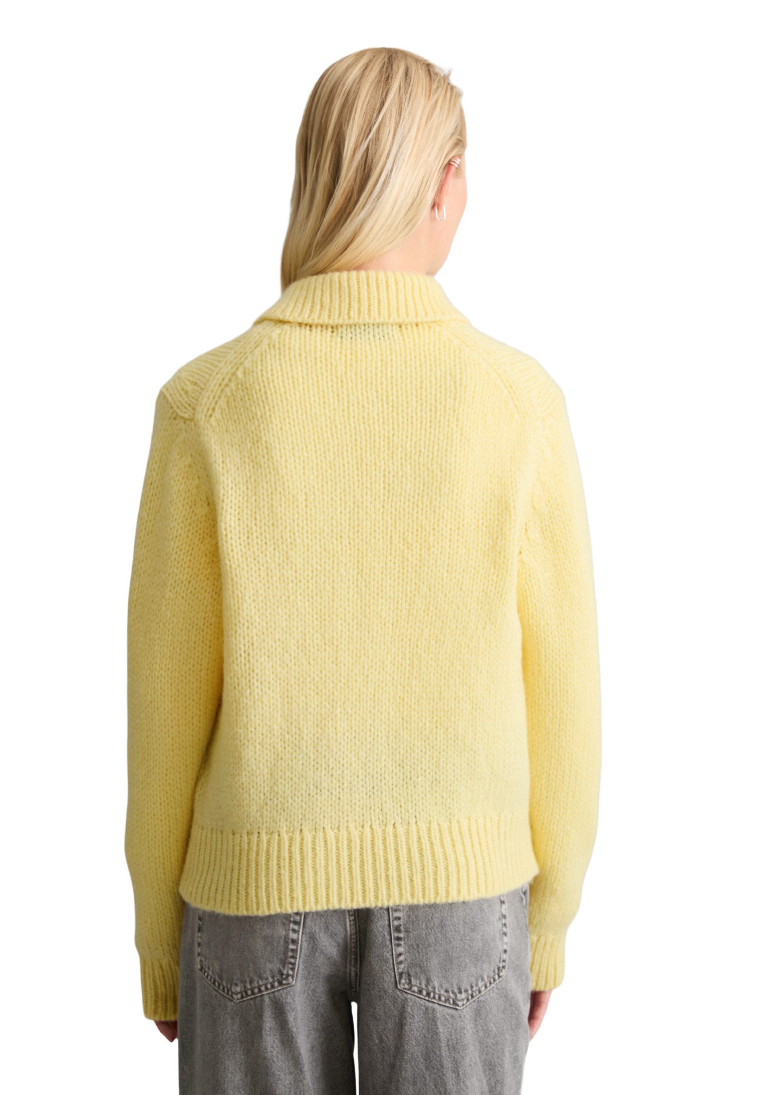 Marc O'Polo DENIM Cardigan aus weichem Schurwolle-Mix
