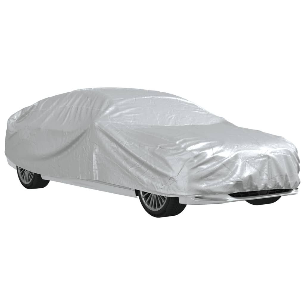 vidaXL Autoplane Autoabdeckplane Vollgarage Ganzgarage Abdeckplane Limousine Schnallenr