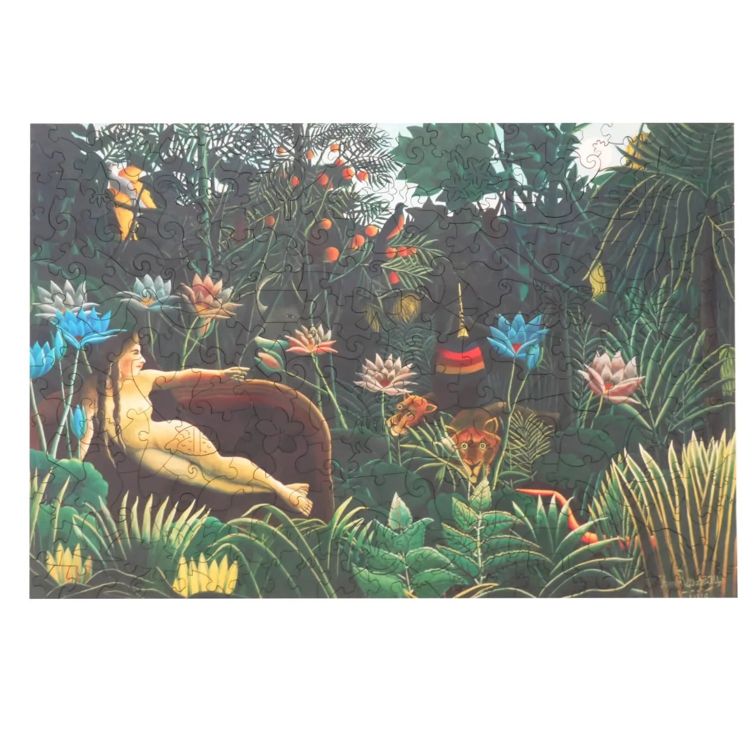 MagicHolz Puzzle Der Traum Henri Rousseau Holzpuzzle (2D), 250 Puzzleteile