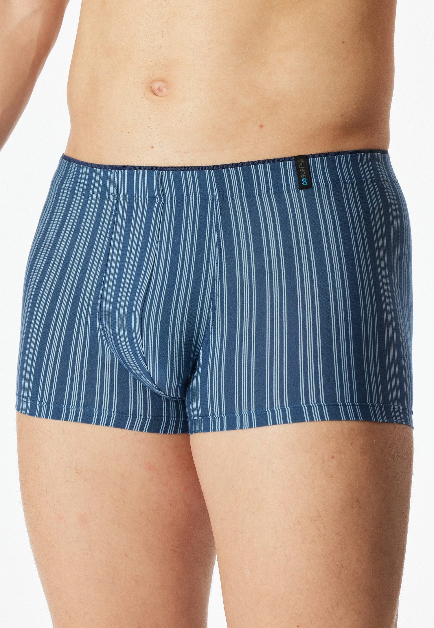 Schiesser Boxershorts Long Life Soft ohne Eingriff, reduzierte Pilling-Bildung