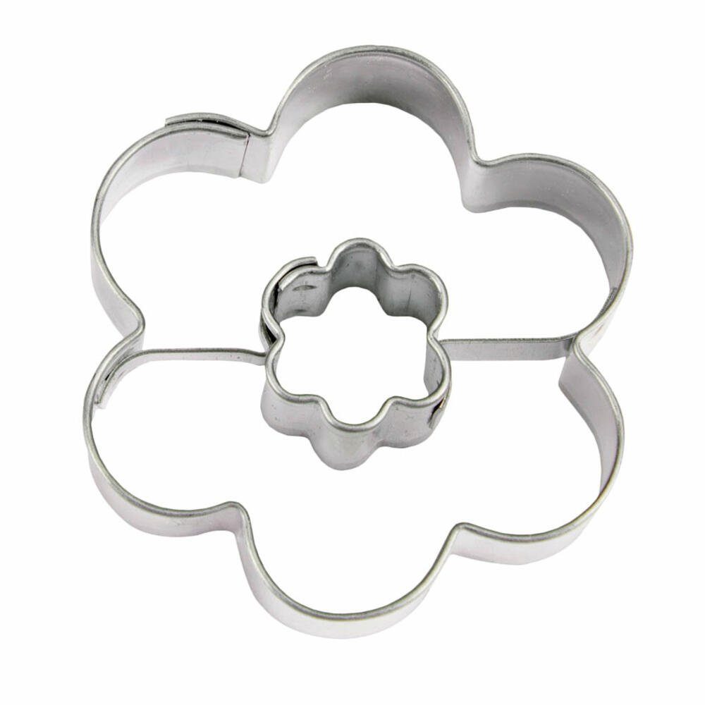 STÄDTER Ausstechform Blume in Blume, Edelstahl