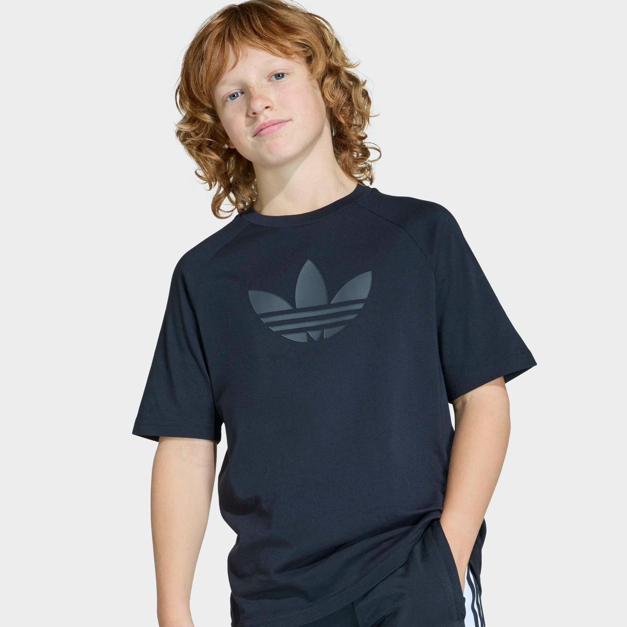 adidas Originals T-Shirt GFX TR LO TEE für Kinder, Kurzarmdesign, sportlicher Stil, Rundhalsausschnitt