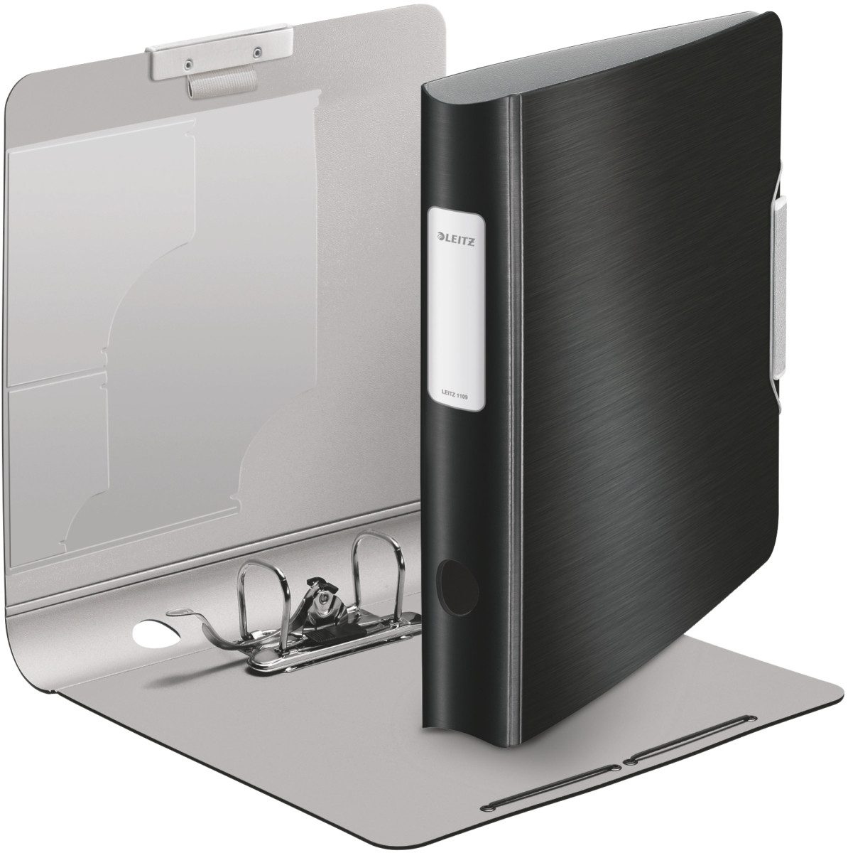 Thumbnail - LEITZ Aktenordner Ordner Active Style 180 Grad 6cm satin schwarz