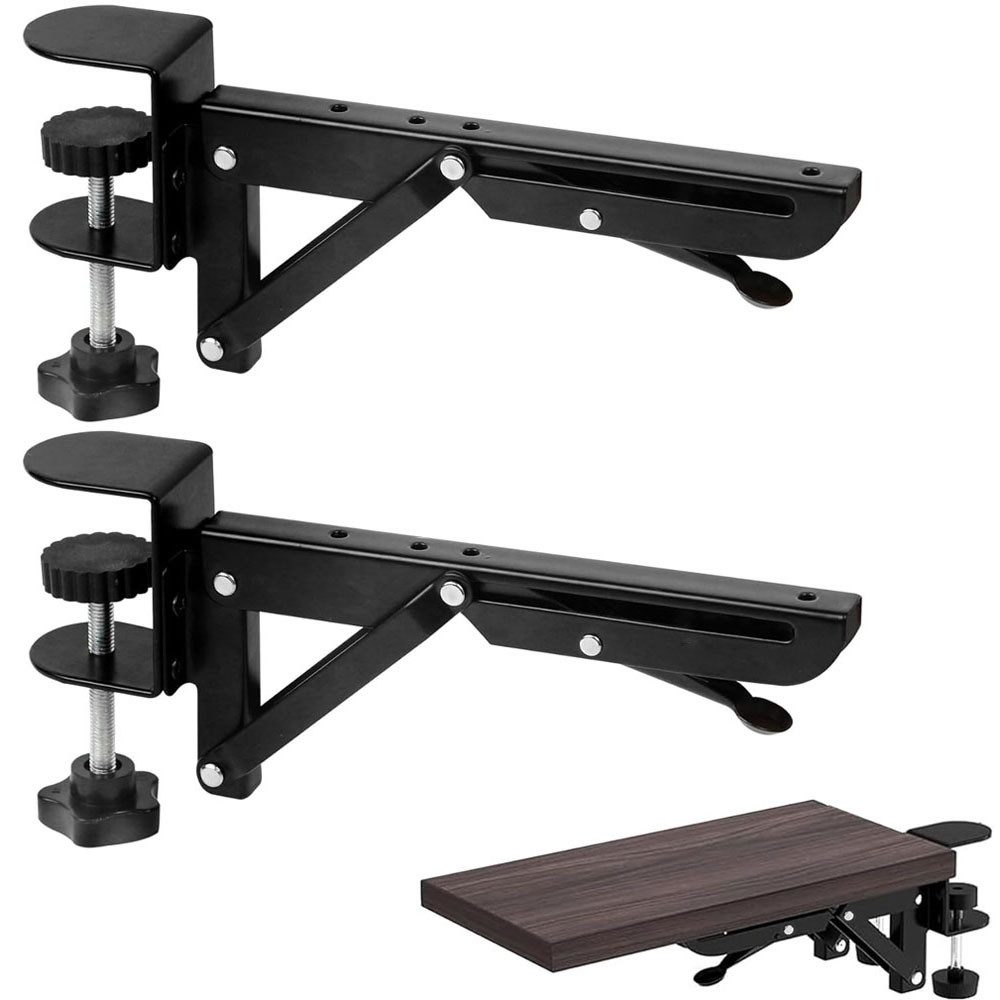 QUBEBU Schreibtischaufsatz 2 Stück Tischverlängerung, Klappscharnier, Tasta günstig online kaufen