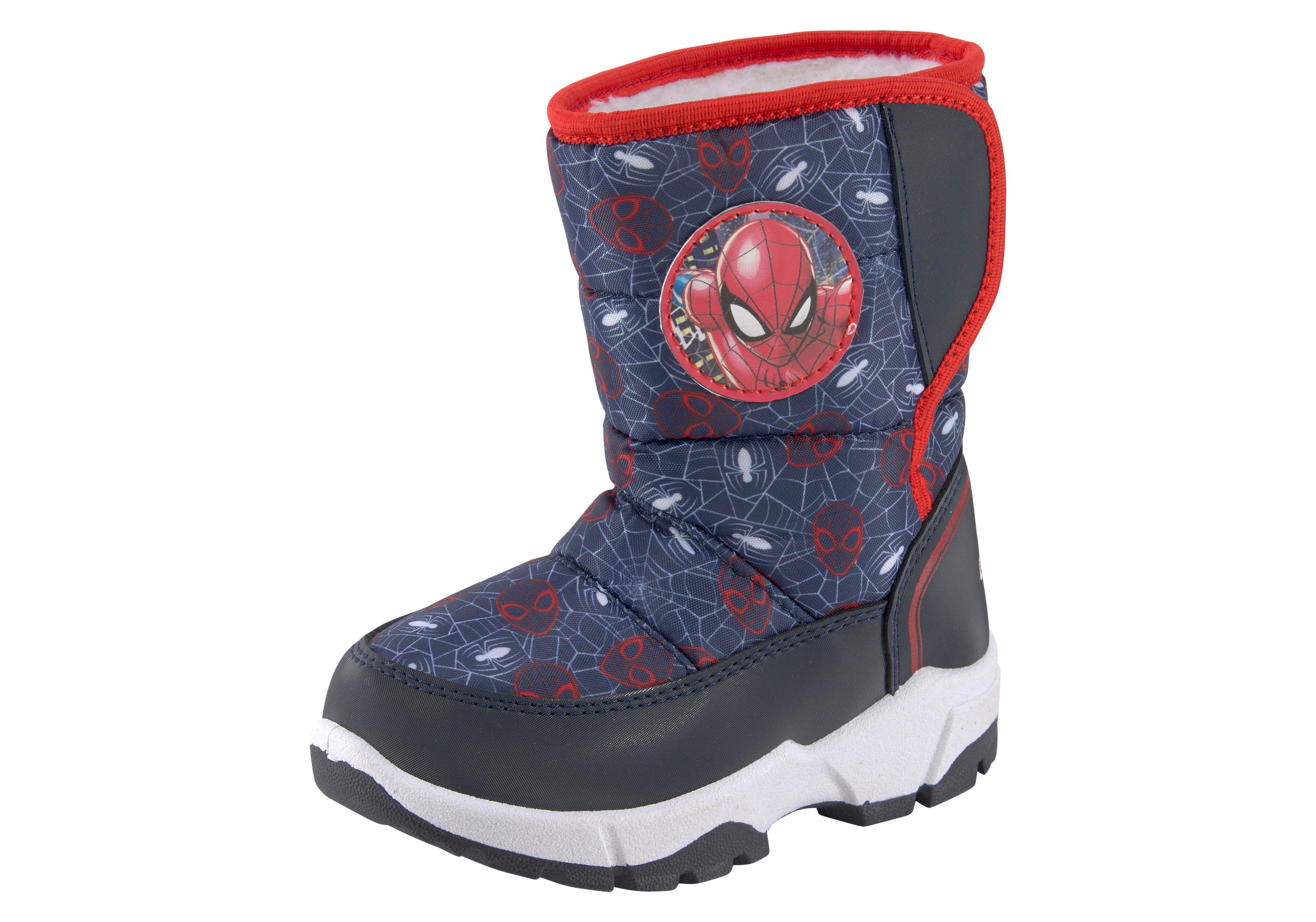 Disney Spiderman Snowboots mit Klettverschluss