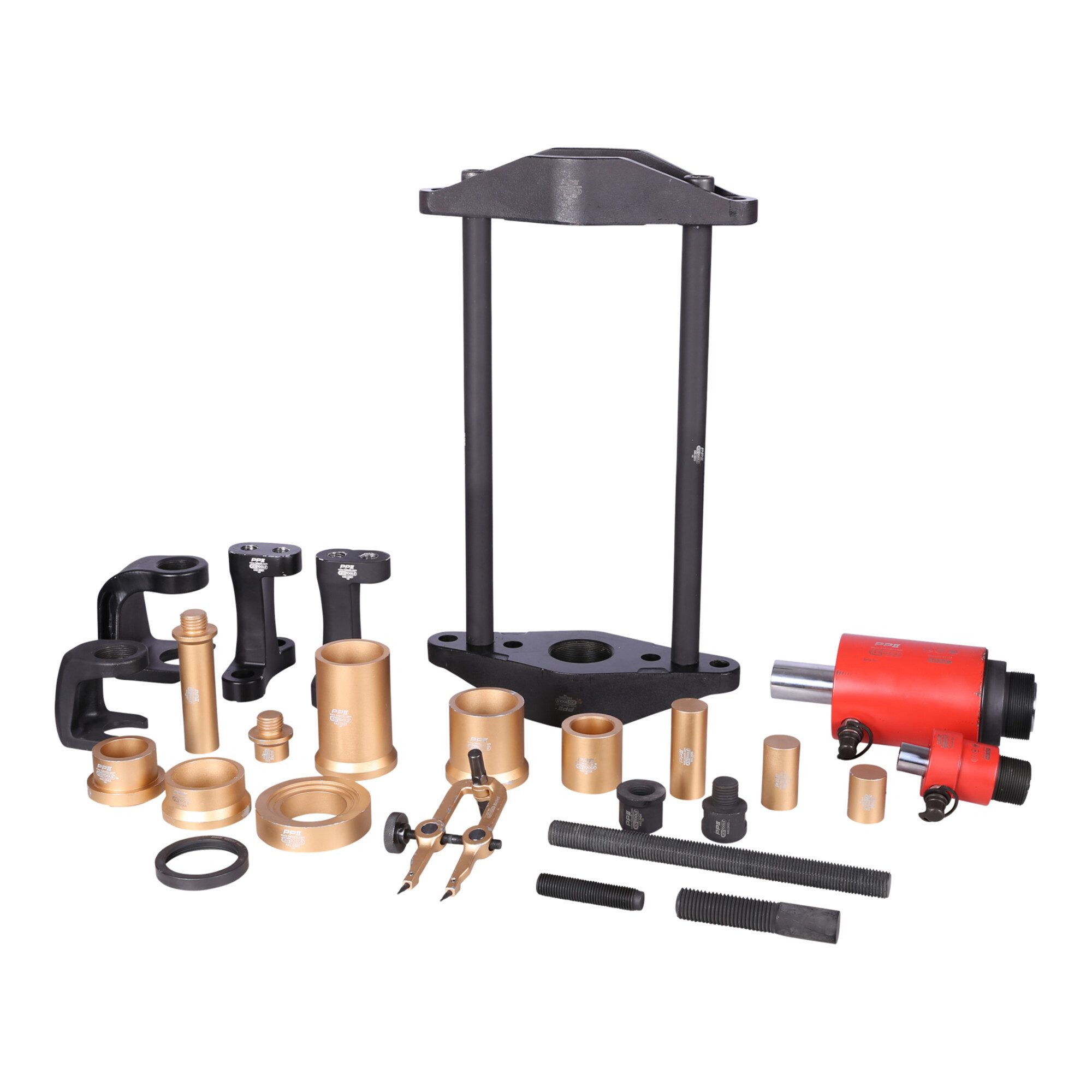 KS Tools Werkzeugset KS Tools Master-Werkzeug-Satz für den NFZ-Bereich, 45 t, 36-tlg 49610