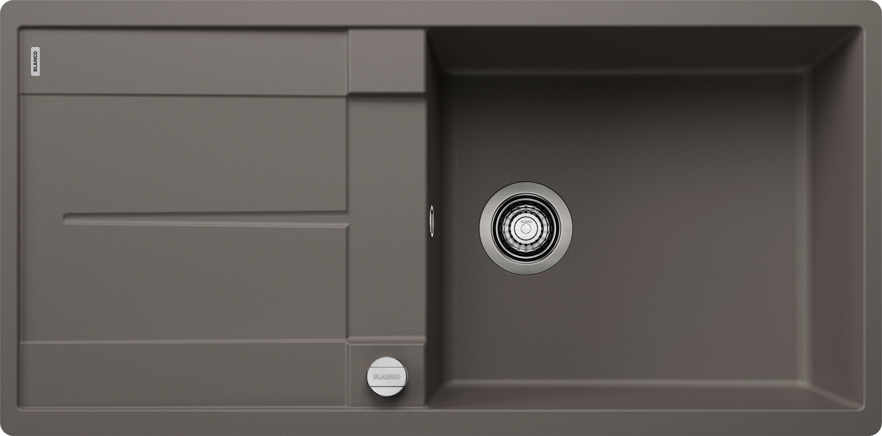 Einbauspüle METRA XL 6 S-F Einbauspüle SILGRANIT vulkangrau ab 60 cm Excenter