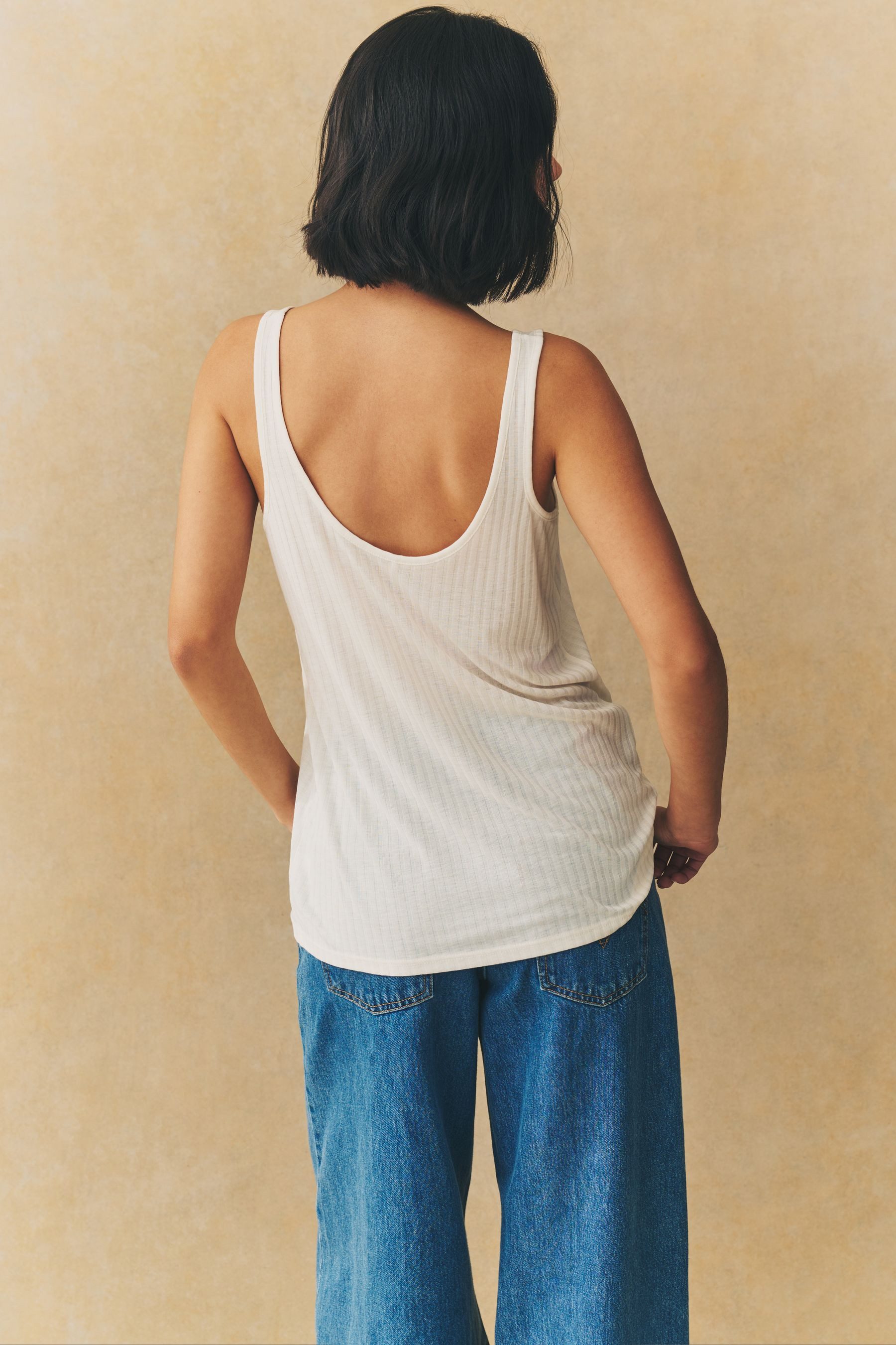 Next Trägertop Gerippte Trägertops, 3er-Pack (3-tlg)