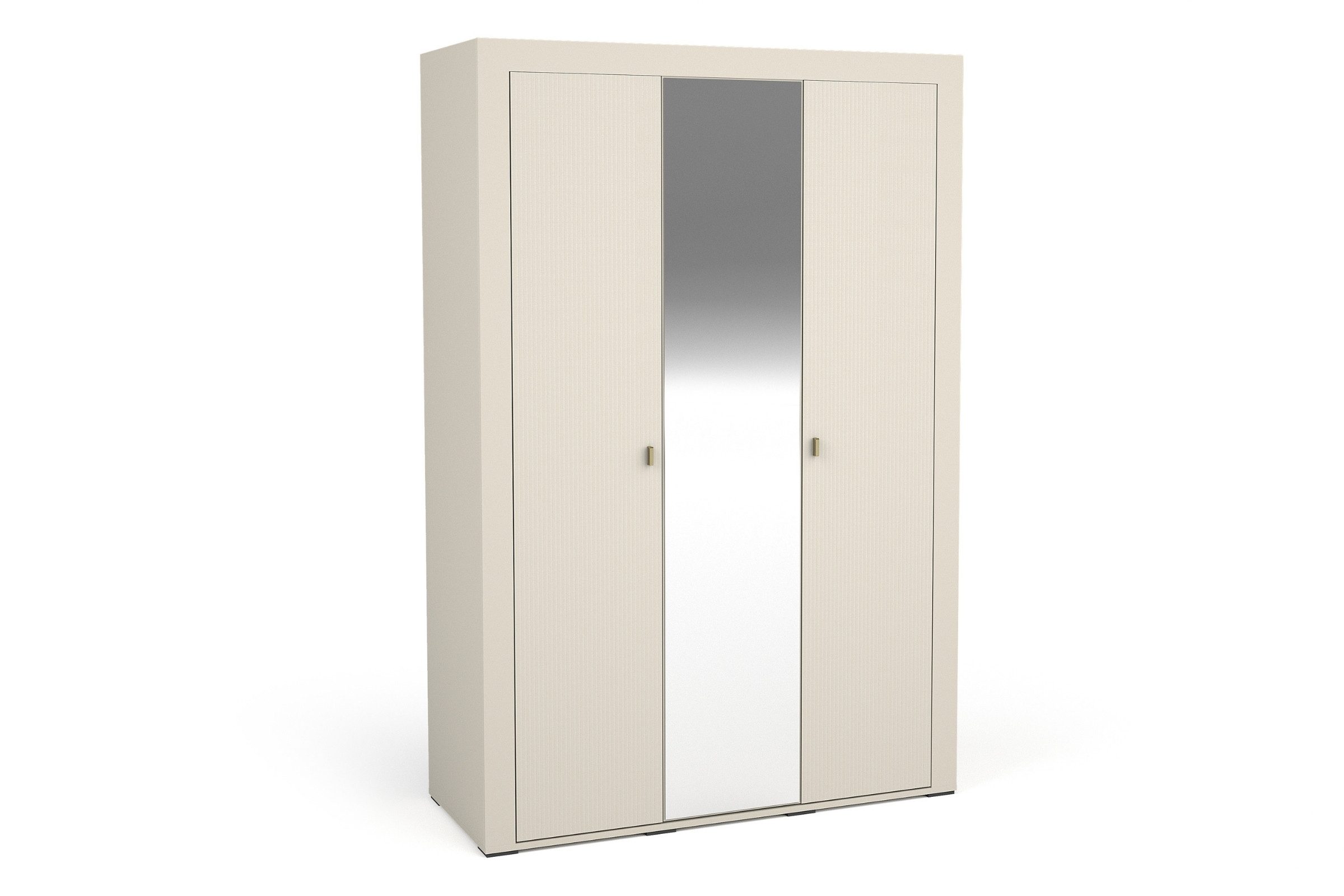 Deine Möbel 24 Kleiderschrank MONI 02 Drehtürenschrank 137 cm breit (MONI - Kollektion, 1-St., Set) ideal für Wohnzimmer, Flur, Schlafzimmer & Jungendzimmer