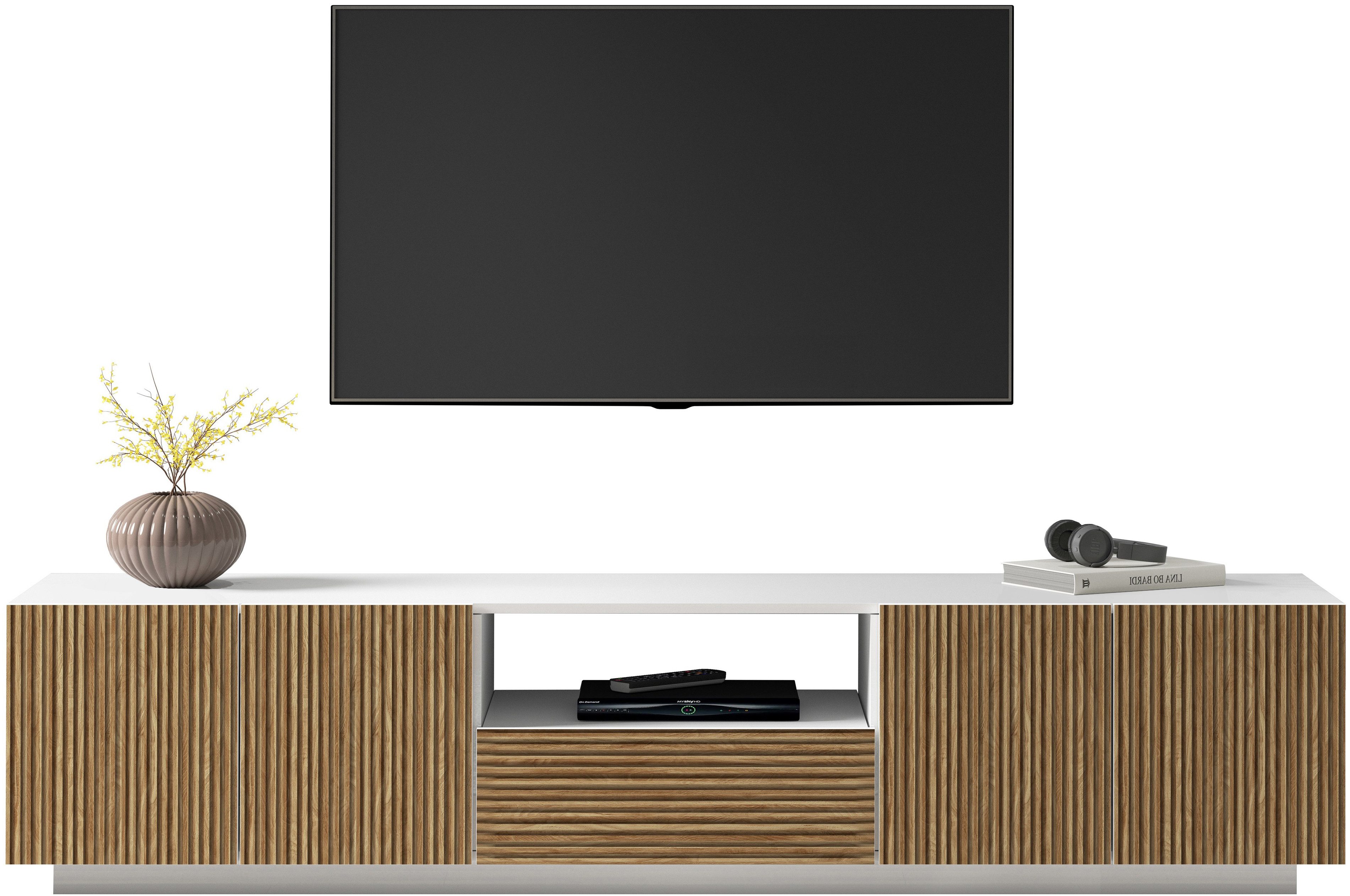 INOSIGN Lowboard "Vega,Lowboard,TV Board,TV Schrank,220 cm" mit 4 Türen und günstig online kaufen