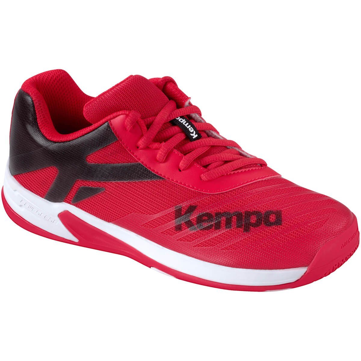 Kempa WING 2.0 JUNIOR schwarz/rot Hallenschuh