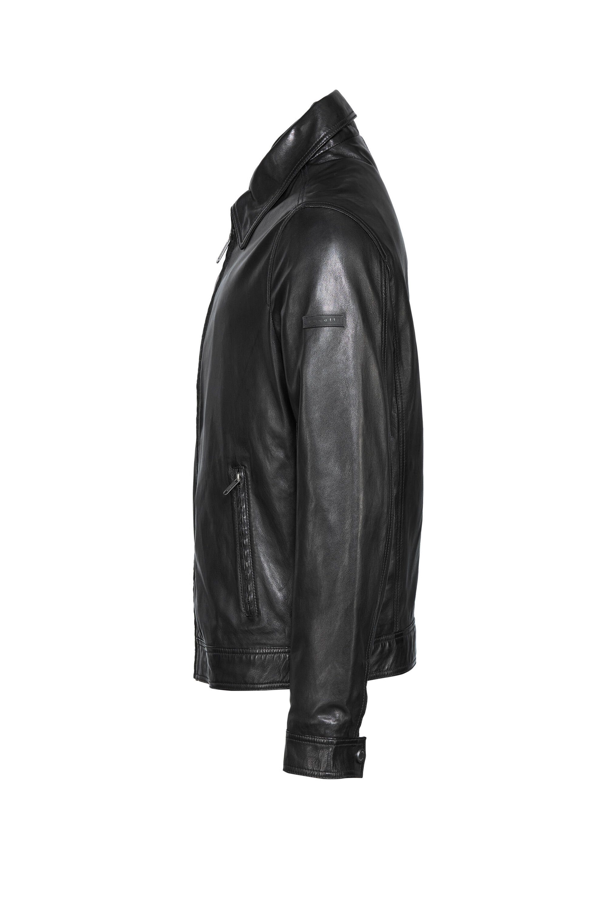 bugatti Lederjacke BULUCIANO (1-St) bequeme Passform