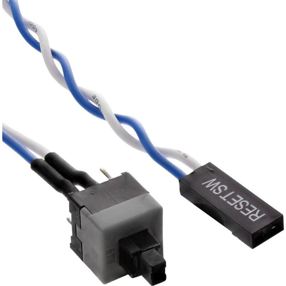 Inline Schalter Drucktaster 26648A, Betätiger erhaben