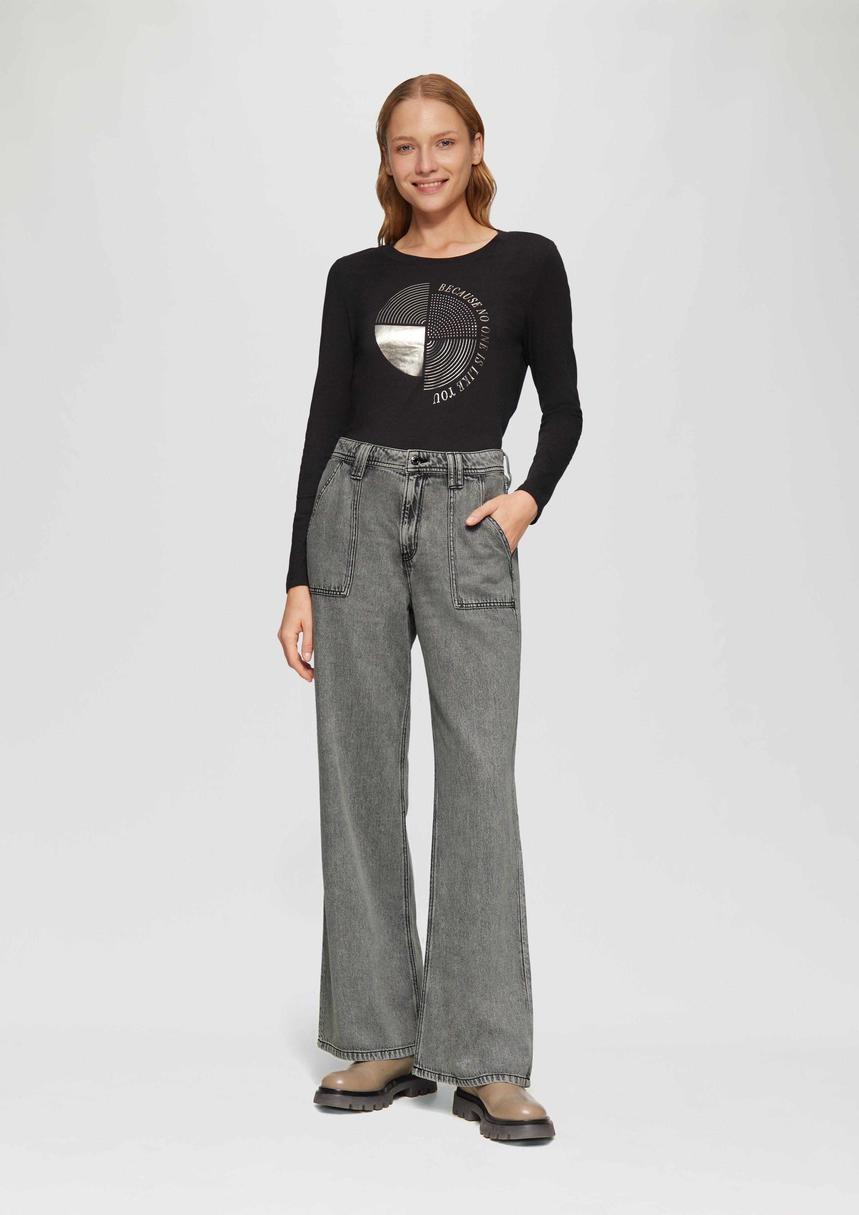 s.Oliver 5-Pocket-Jeans Jeans Suri / Regular günstig online kaufen