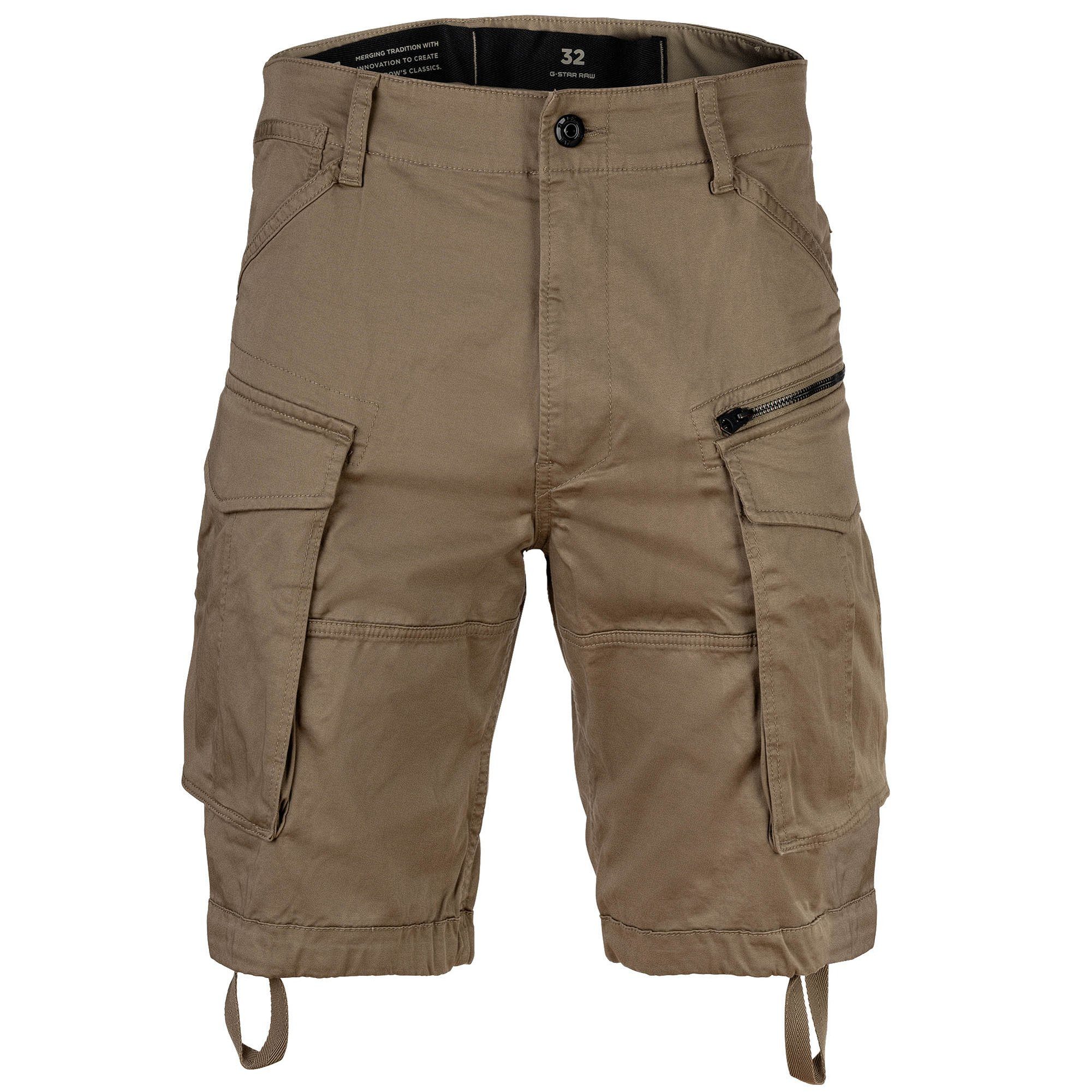 G-STAR Bermudas Herren Shorts Baumwolle Rovic Zip Relaxed 1/2