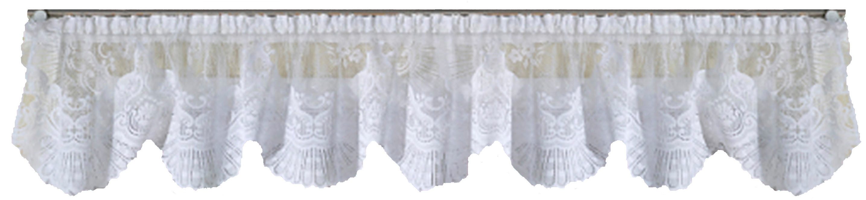 Weckbrodt Querbehang Siena (1 St), Kräuselband, halbtransparent, Jacquard, Jacquard, strukturiert, halbtransparent, Bordüre,Kante, Gardine, Store