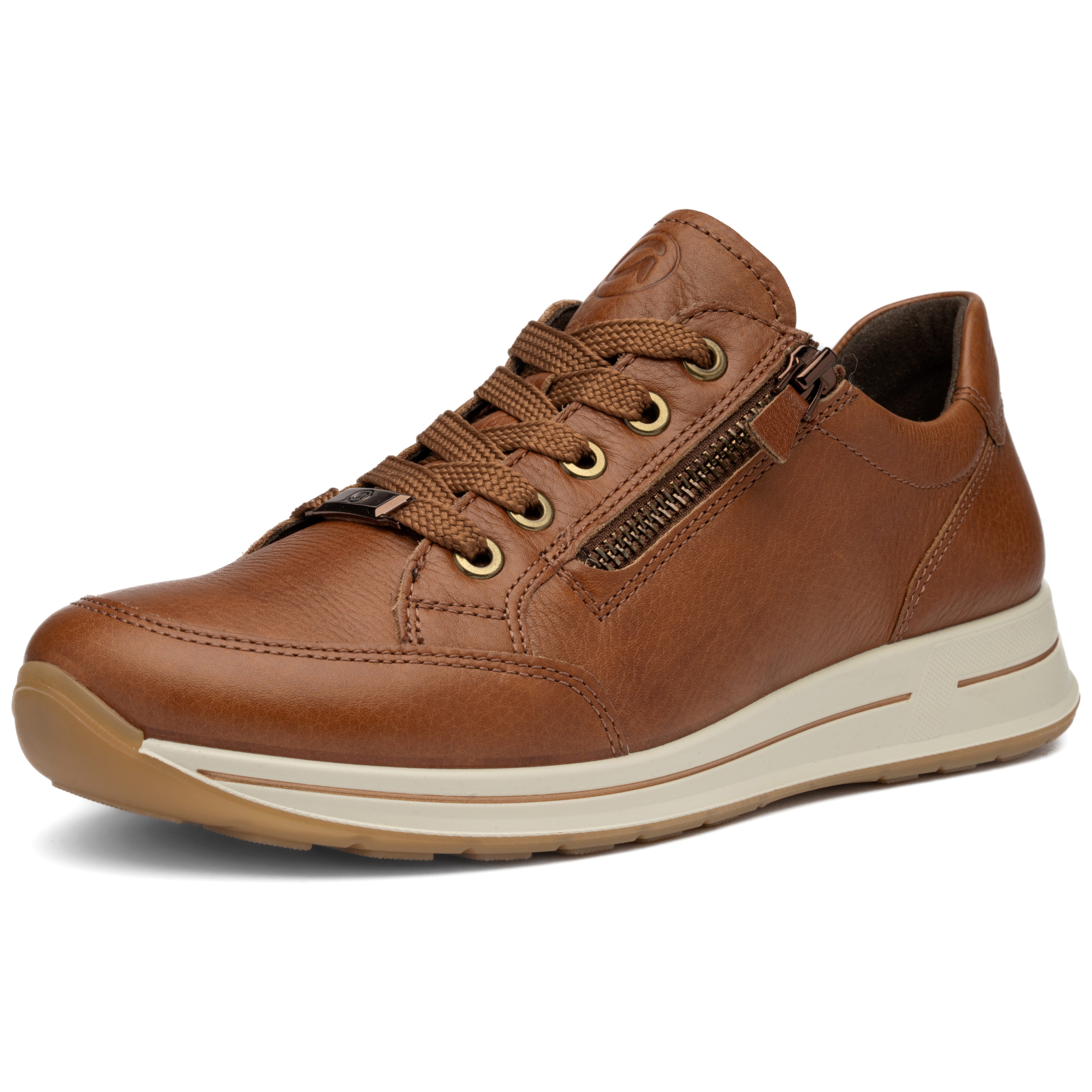 Ara OSAKA Plateausneaker Freizeitschuh, Halbschuh, Schnürer mit Logoprägung, Weite H