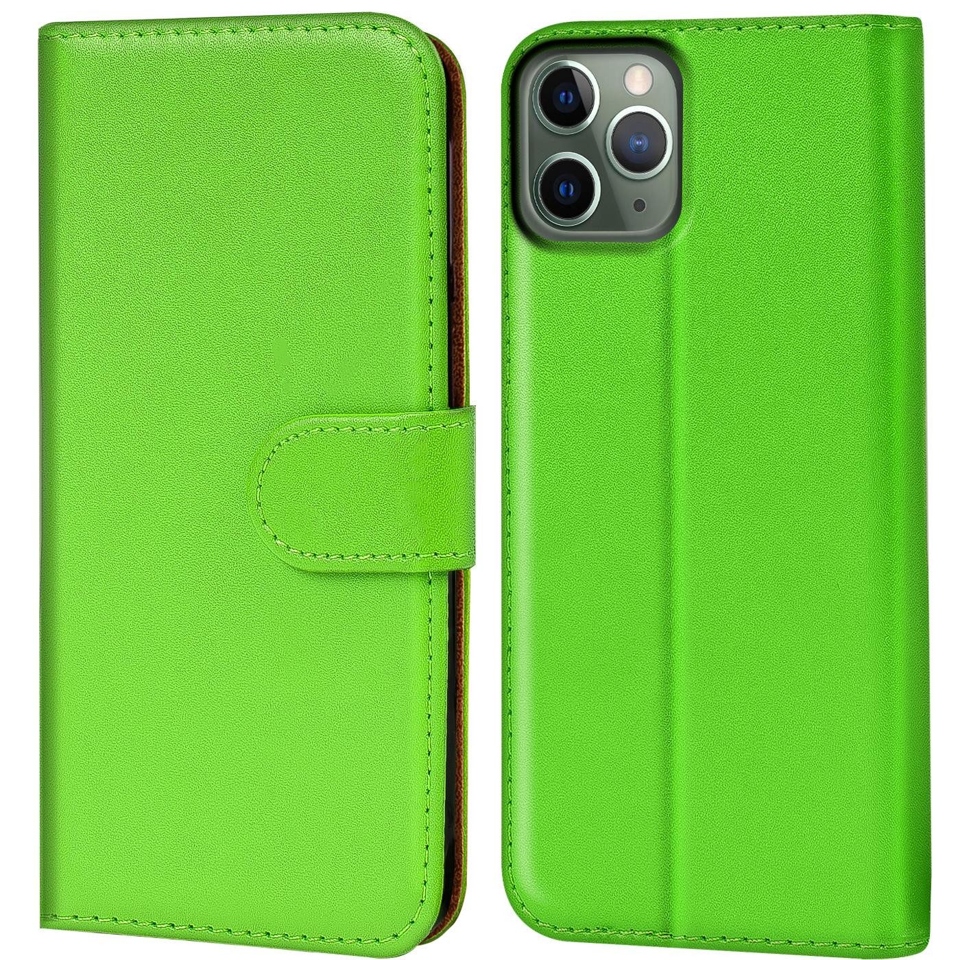 CoolGadget Handyhülle Wallet Klapp Tasche Book Case für Apple iPhone 11 Pro 5,8 Zoll, Hülle Klapphülle Flip Cover Etui Schutzhülle