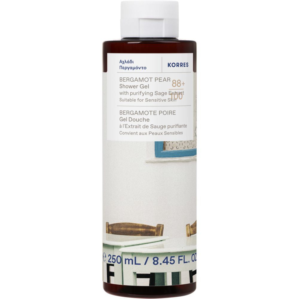 Korres Duschgel BERGAMOT PEAR, 250 ml