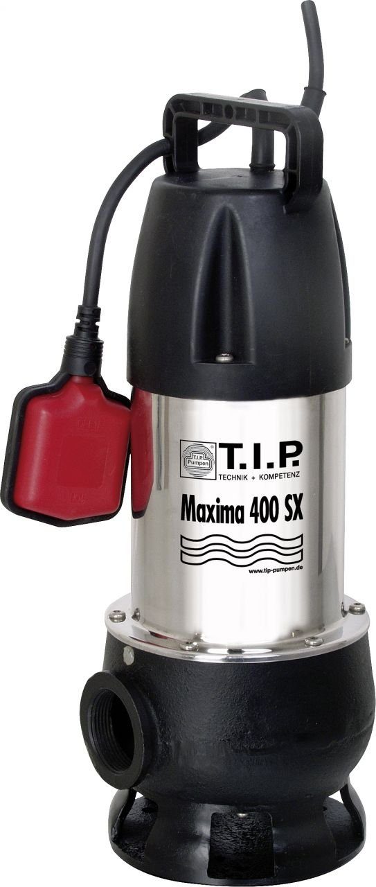 T.I.P. Wasserpumpe T.I.P. Schmutzwasser Tauchpumpe Maxima 400 CX