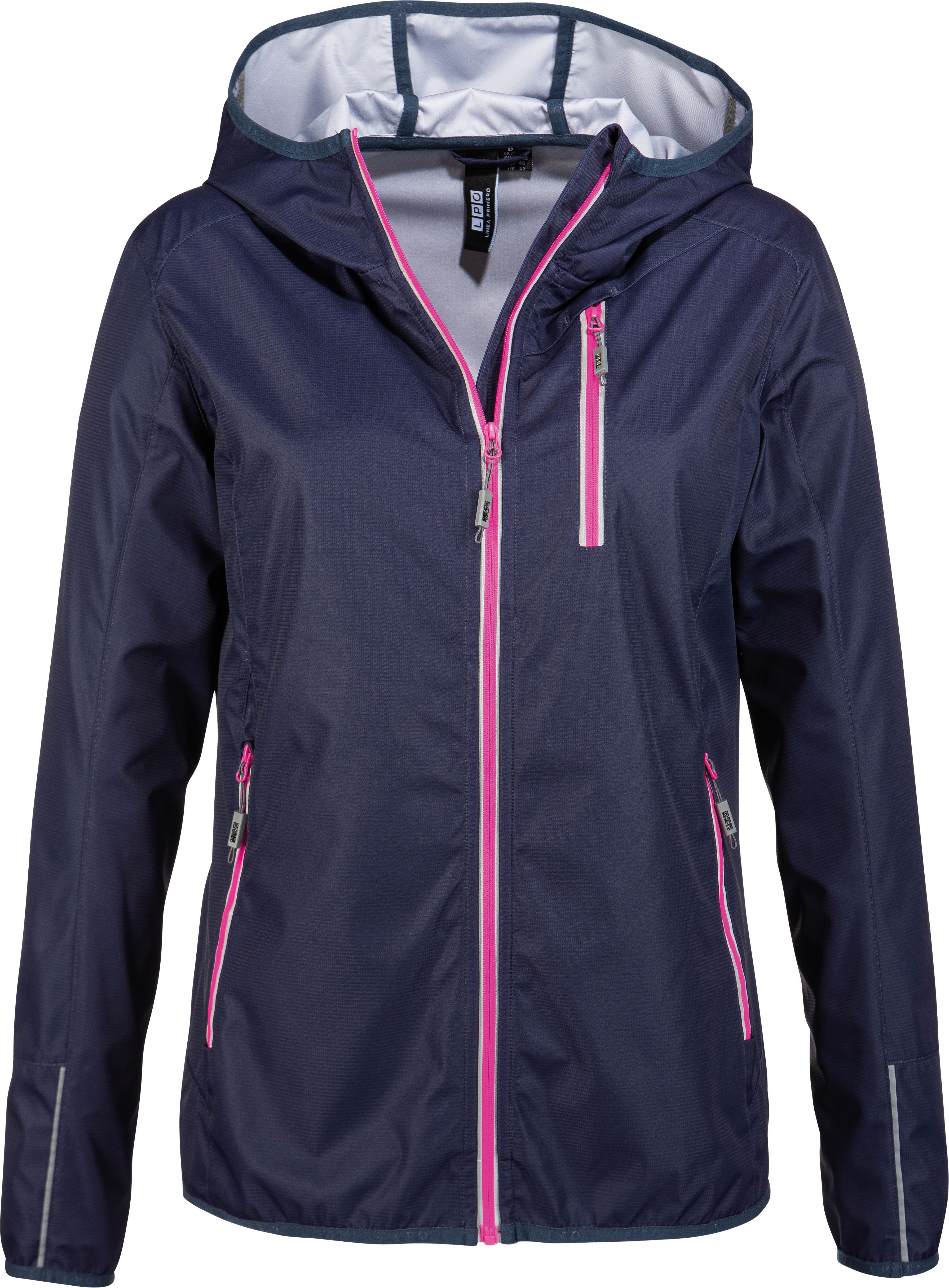 LPO Softshelljacke MECATINA PEAK II WOMEN mit abnehmbarer Kapuze,  Hochwertige Outdoorjacke