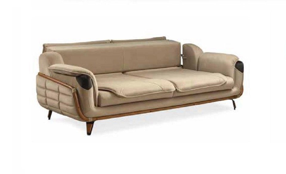 JVmoebel Sofa Sofa 3 Sitzer Klassische Couchen Luxus Möbel Sofas Stoff Couch Neu, Made in Europe
