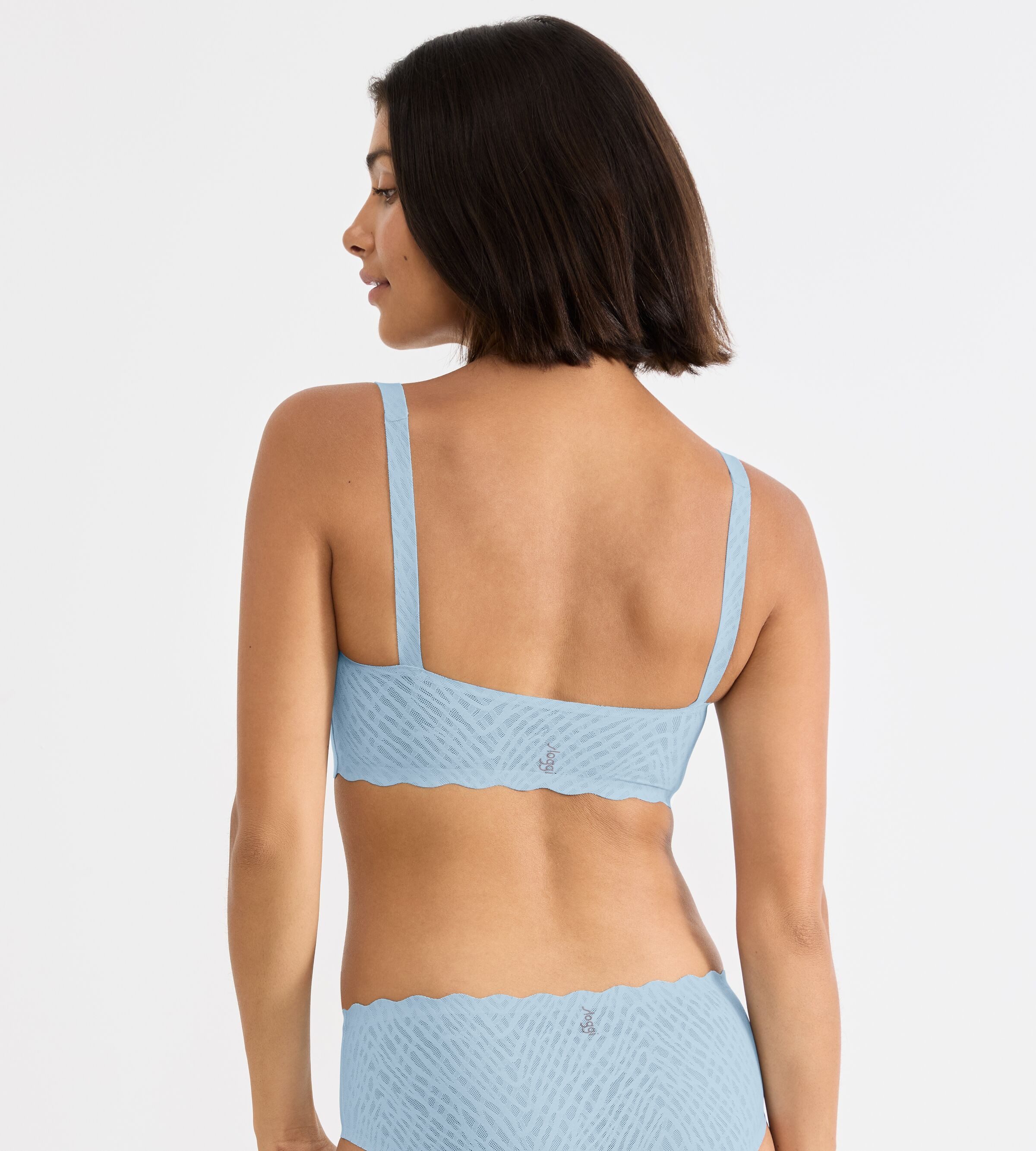 sloggi Bustier ZERO Feel Bliss Top unsichtbar mit Spitzenoptik