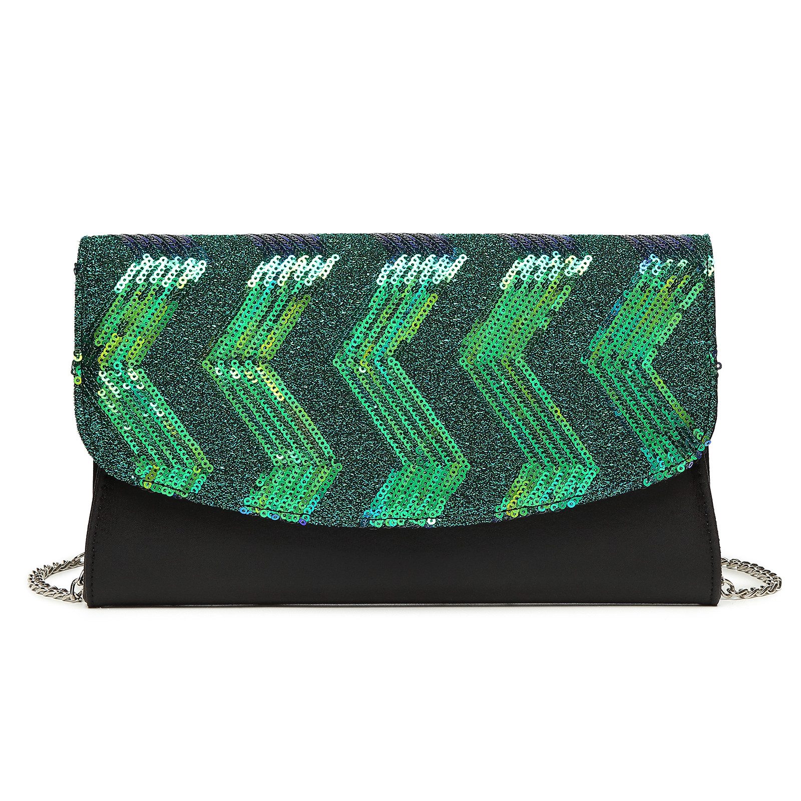 Miss Lulu Clutch Elegante Damen Abendtasche Kettentasche günstig online kaufen