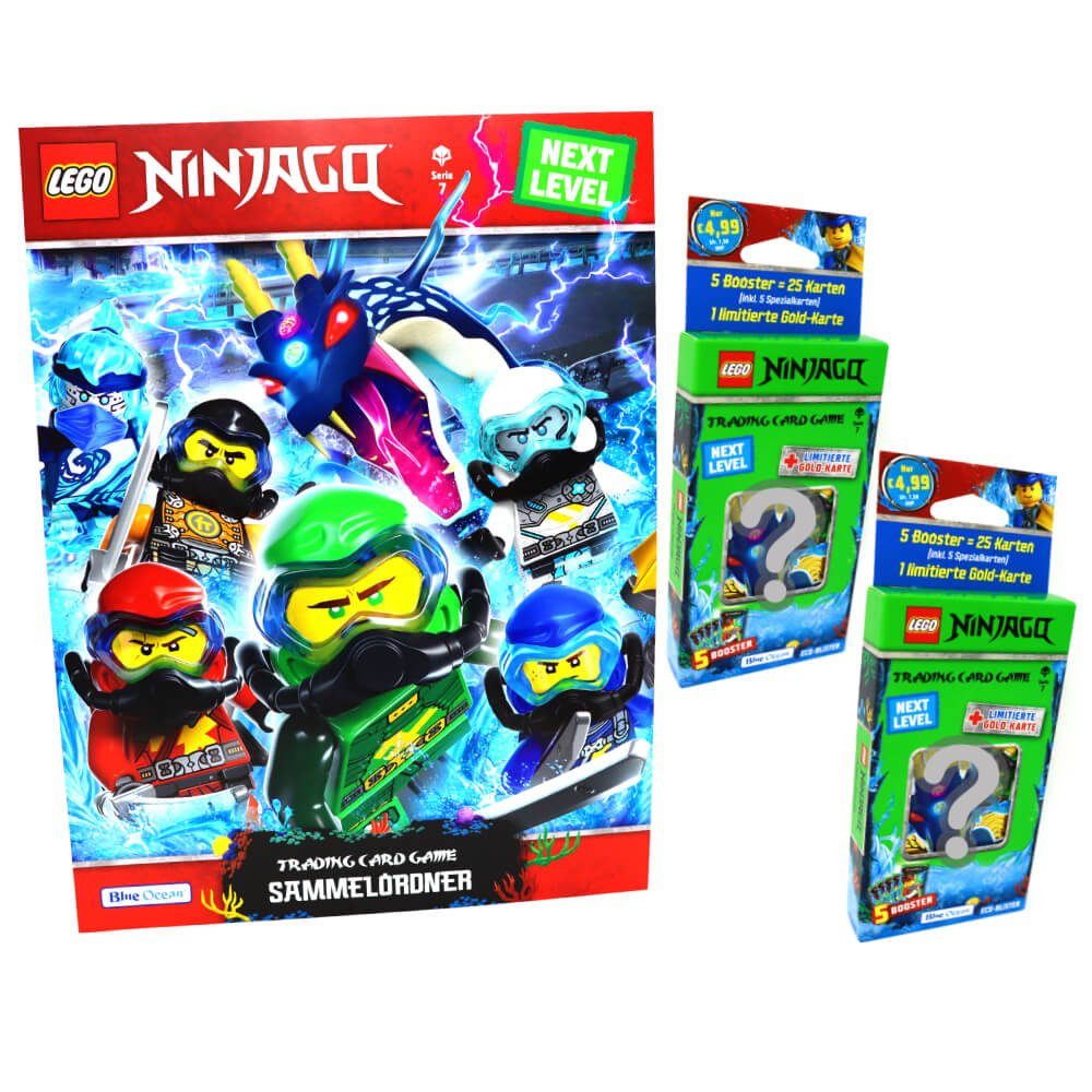 Blue Ocean Sammelkarte »Lego Ninjago Karten Trading Cards Serie 7 - Geheim«