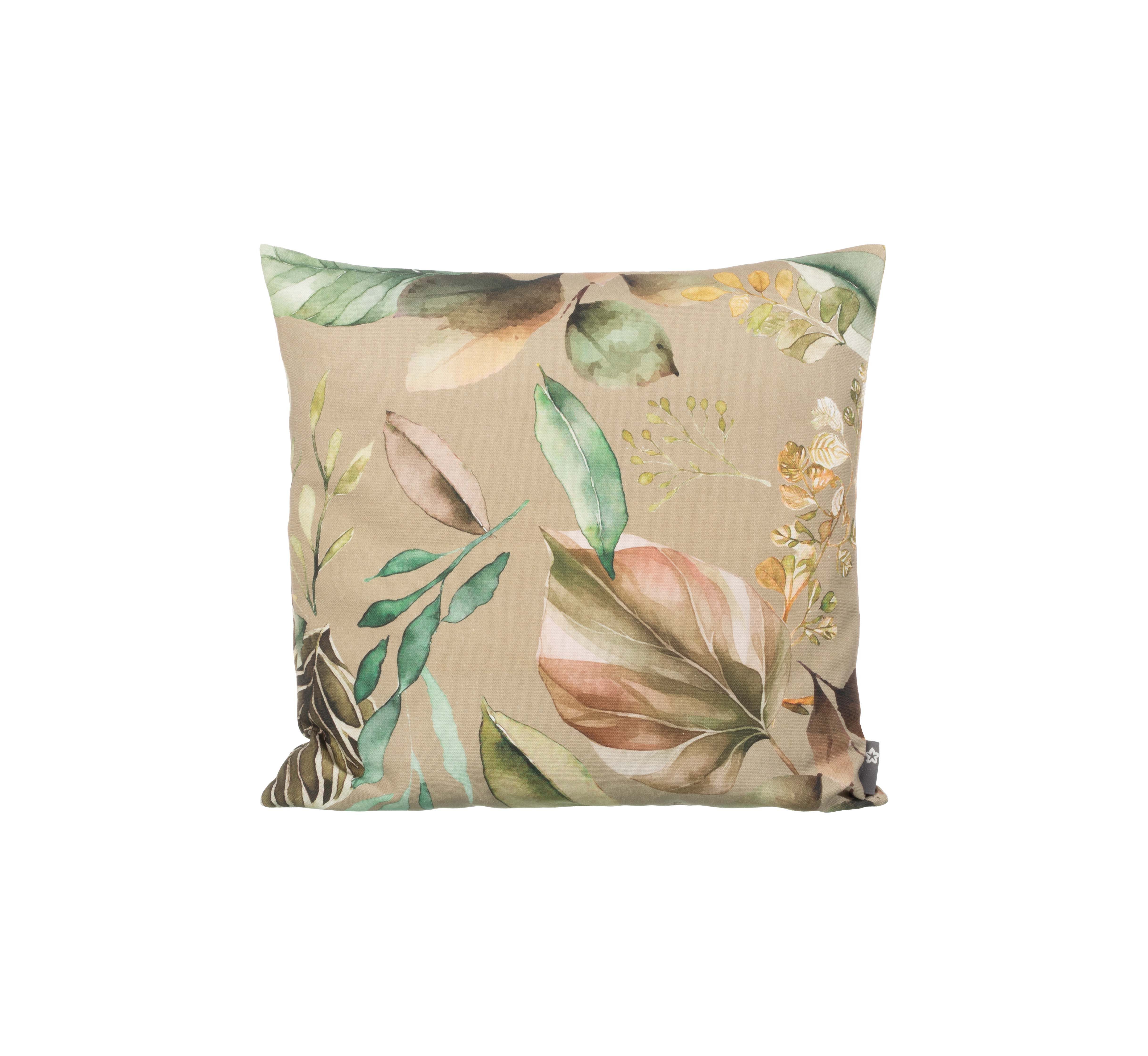 PICHLER Kissenhülle Druckdessin herbstlich Kissenhülle 2er Set 40 x 40 cm BOSCO Rechteck, (2 Stück), Kissenbezug für Dekokissen Zierkissen Kissenhülle