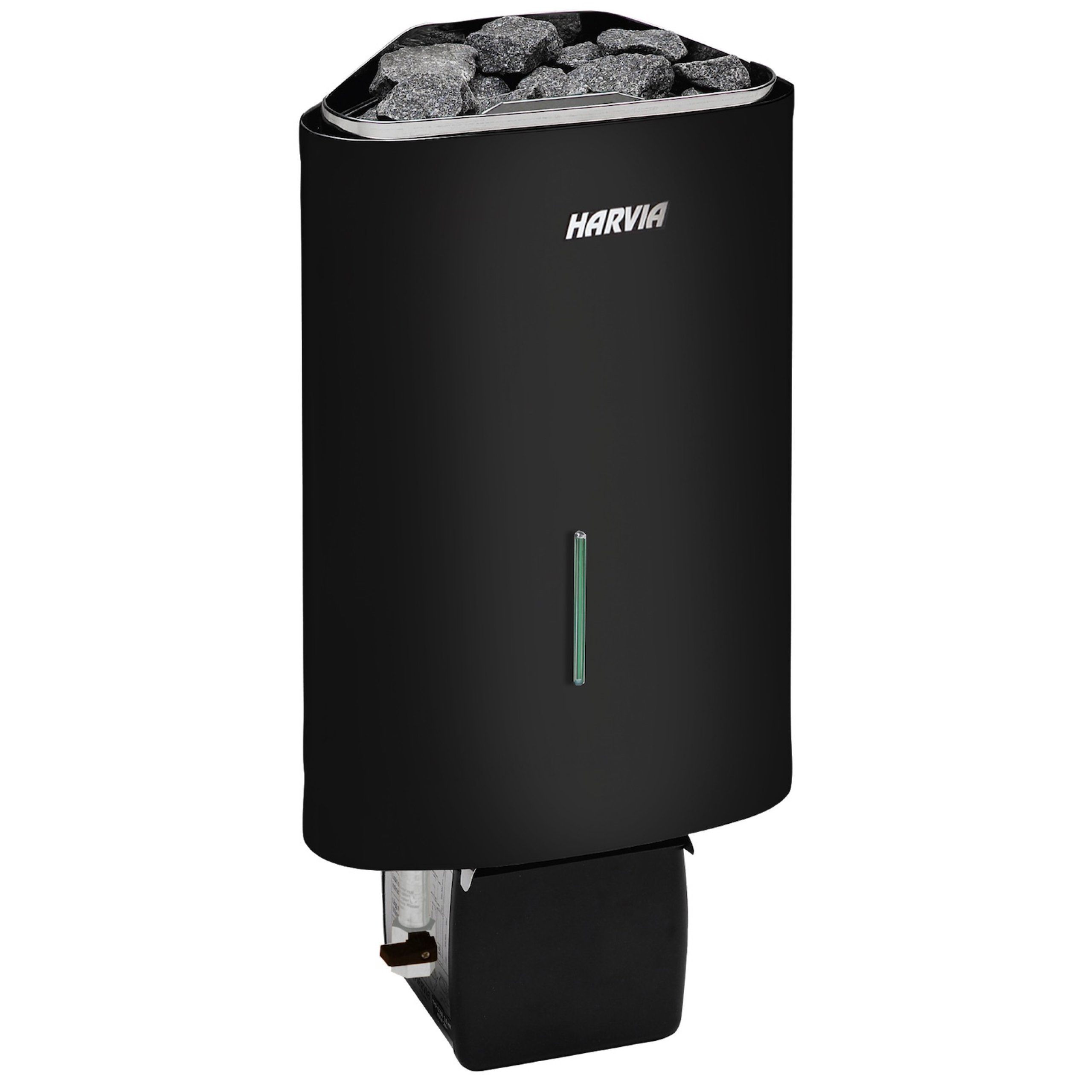 Bio-Saunaofen Harvia Delta Combi D29S 2,9 kW Black Saunaofen mit integriertem