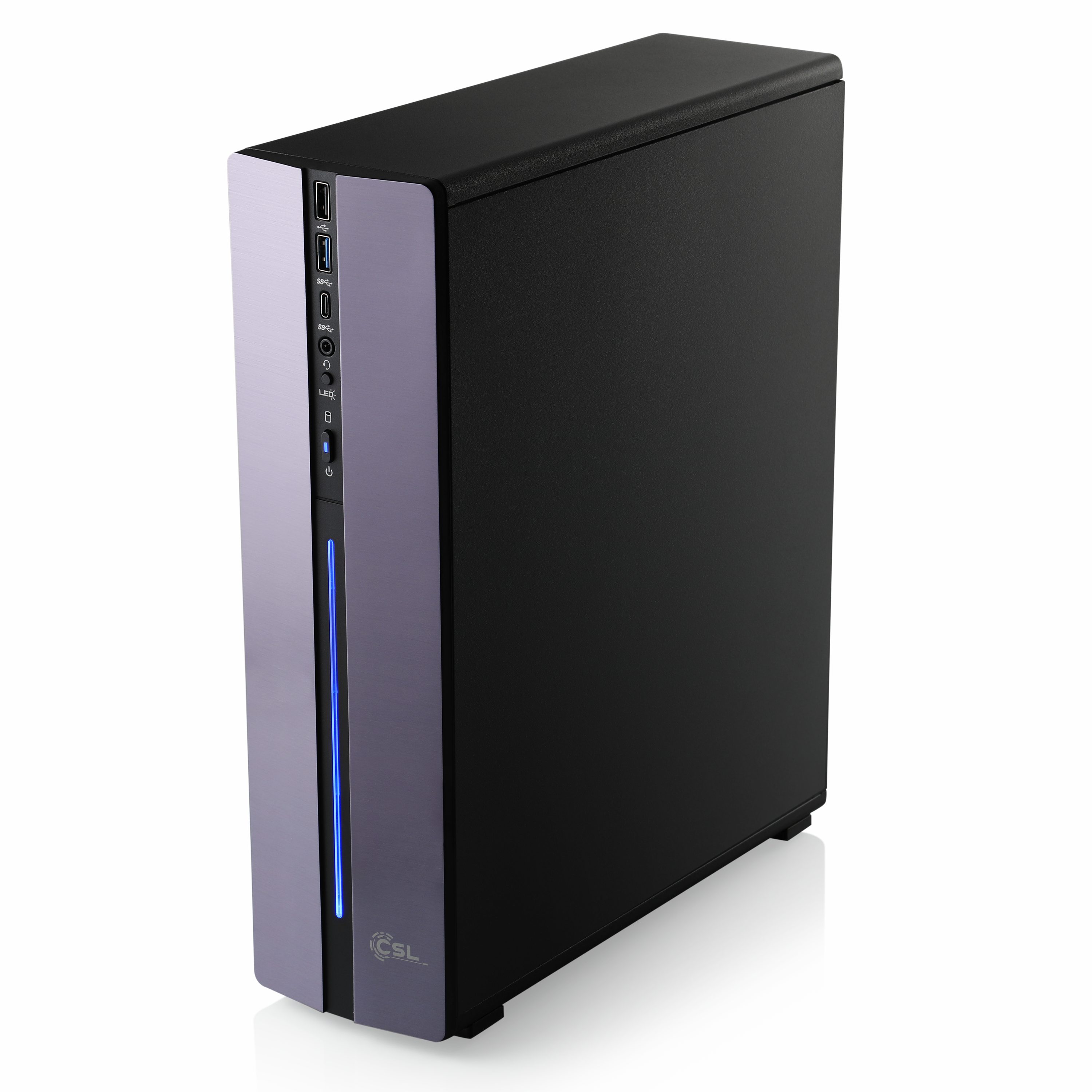 CSL Gemini Slim V24717 PC (Intel® 225, 16 GB RAM, 1000 GB SSD, Luftkühlung)